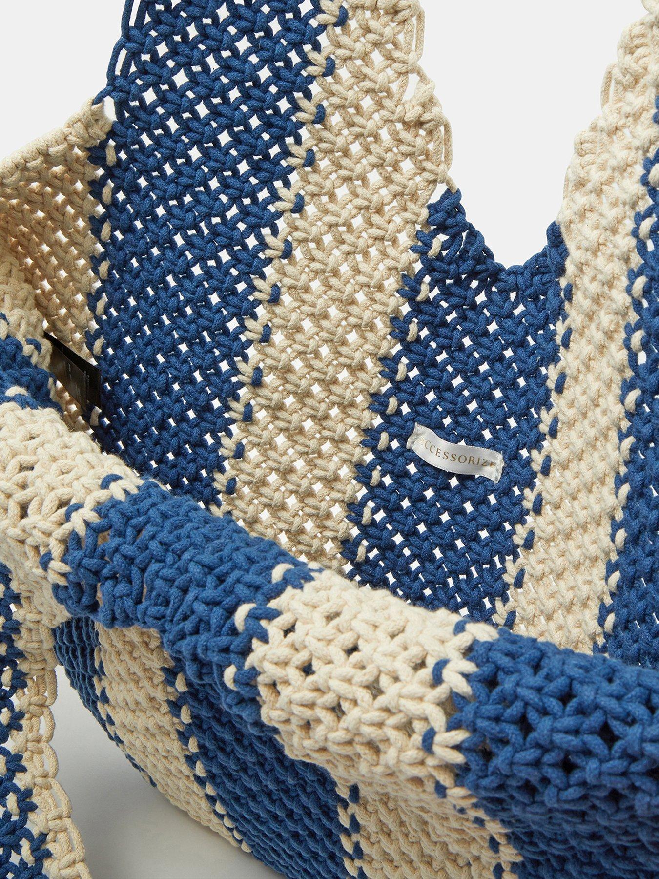 Image 4 of 5 of Accessorize Macrame Tote Bag