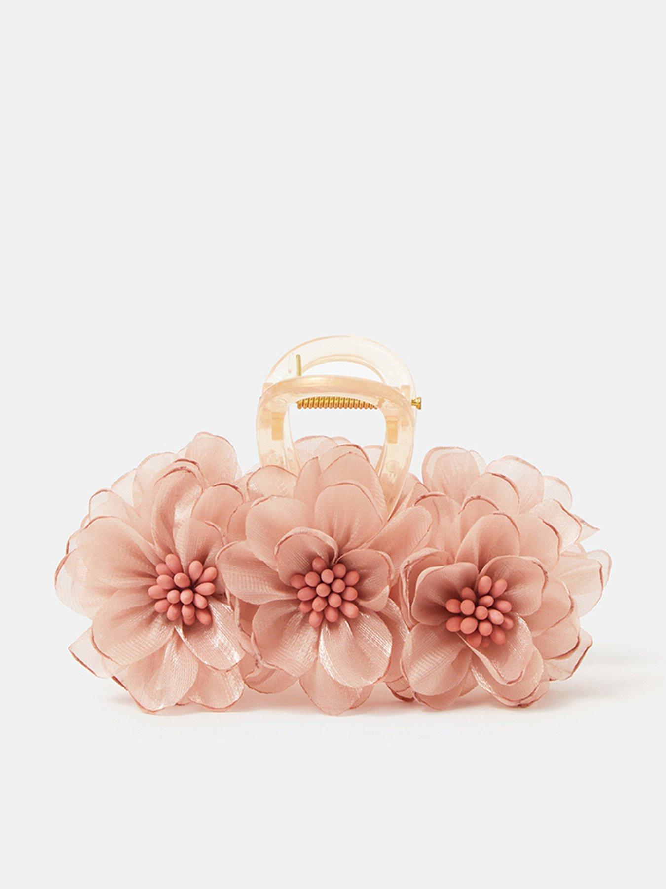 Accessorize Chiffon Flower Claw Clip