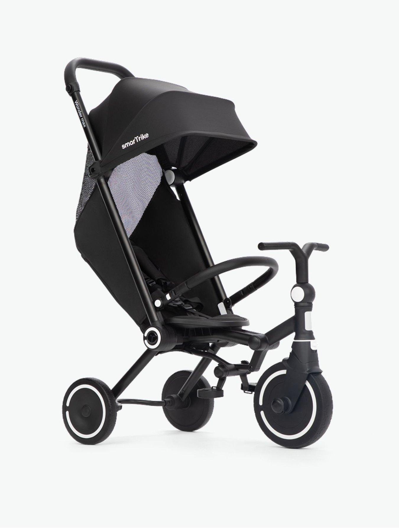 Smart Trike Wonder 2in1 Stroller & Trike - Black