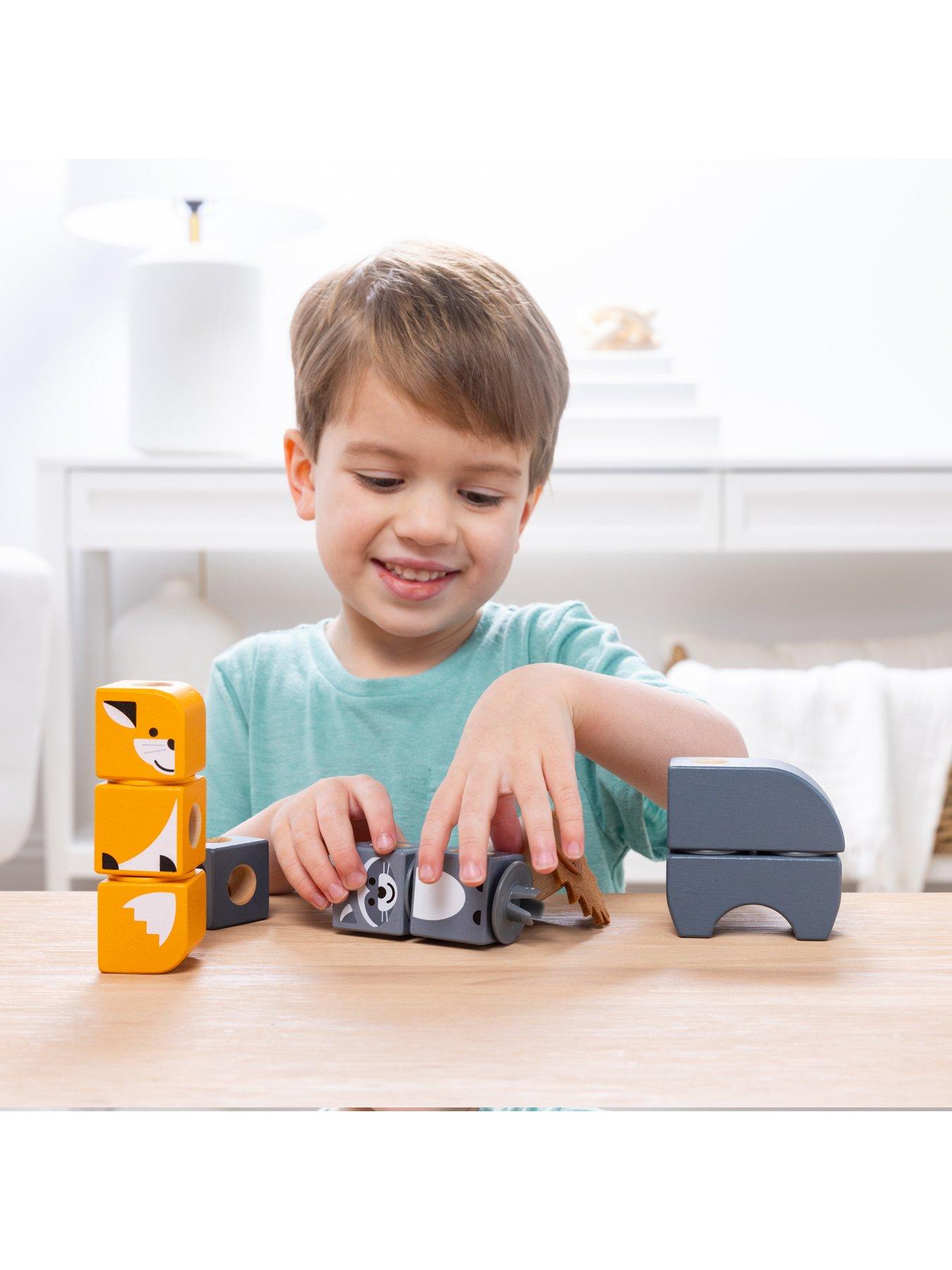 Image 4 of 7 of Melissa & Doug Blockables Woodland Crtrs