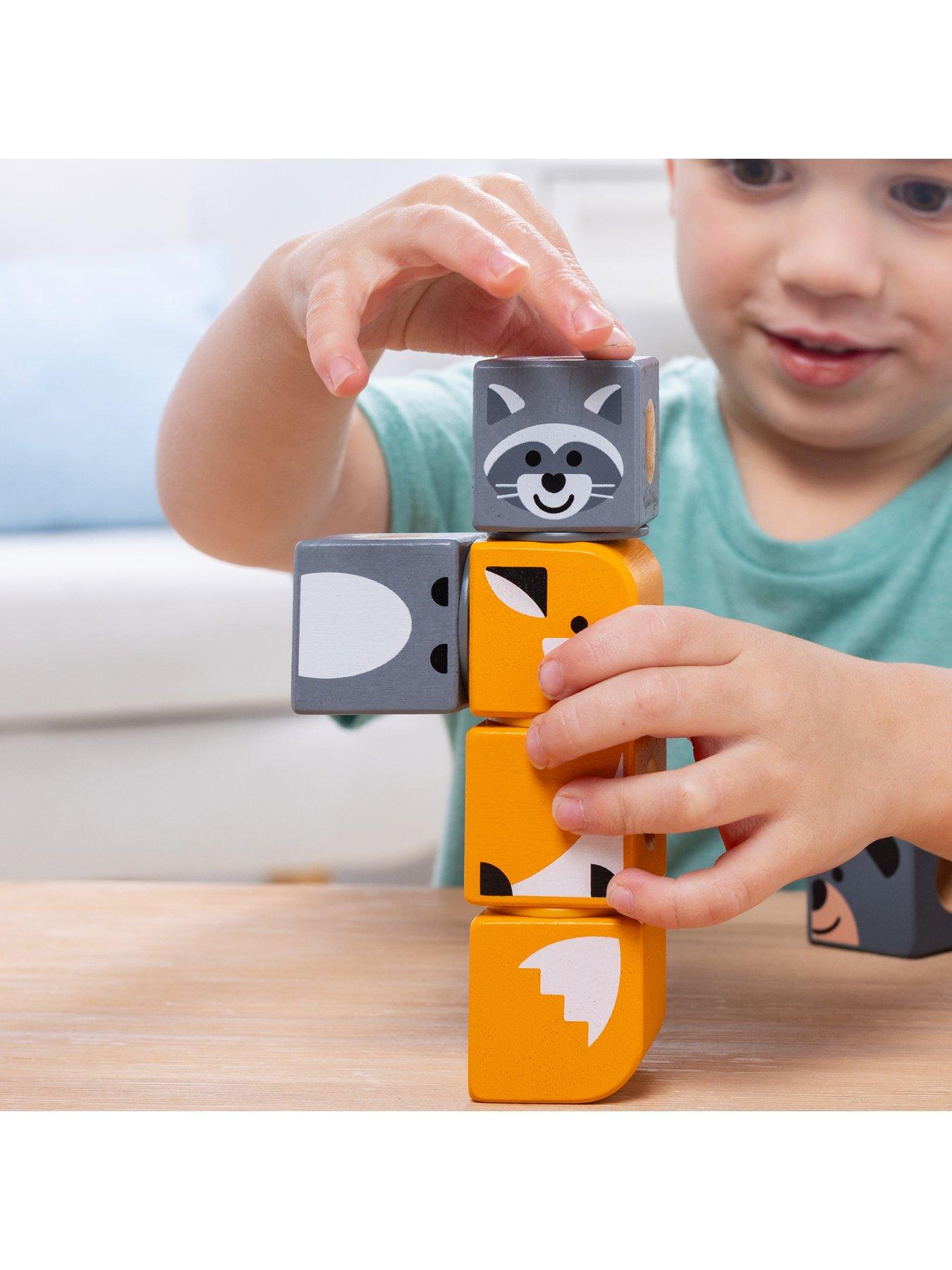 Image 5 of 7 of Melissa & Doug Blockables Woodland Crtrs