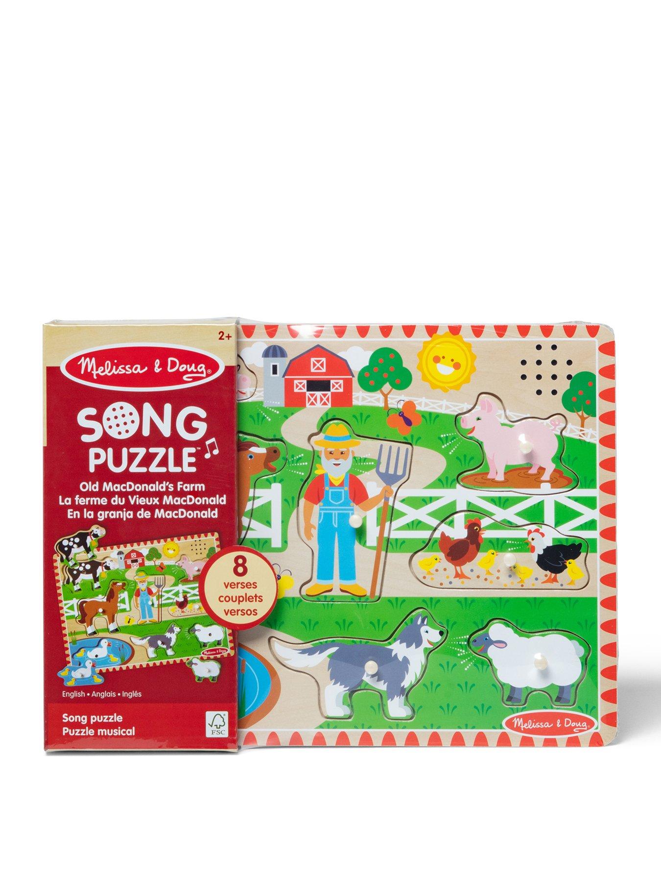 Melissa & Doug Old MacDonald's Farm Sound Puzzle