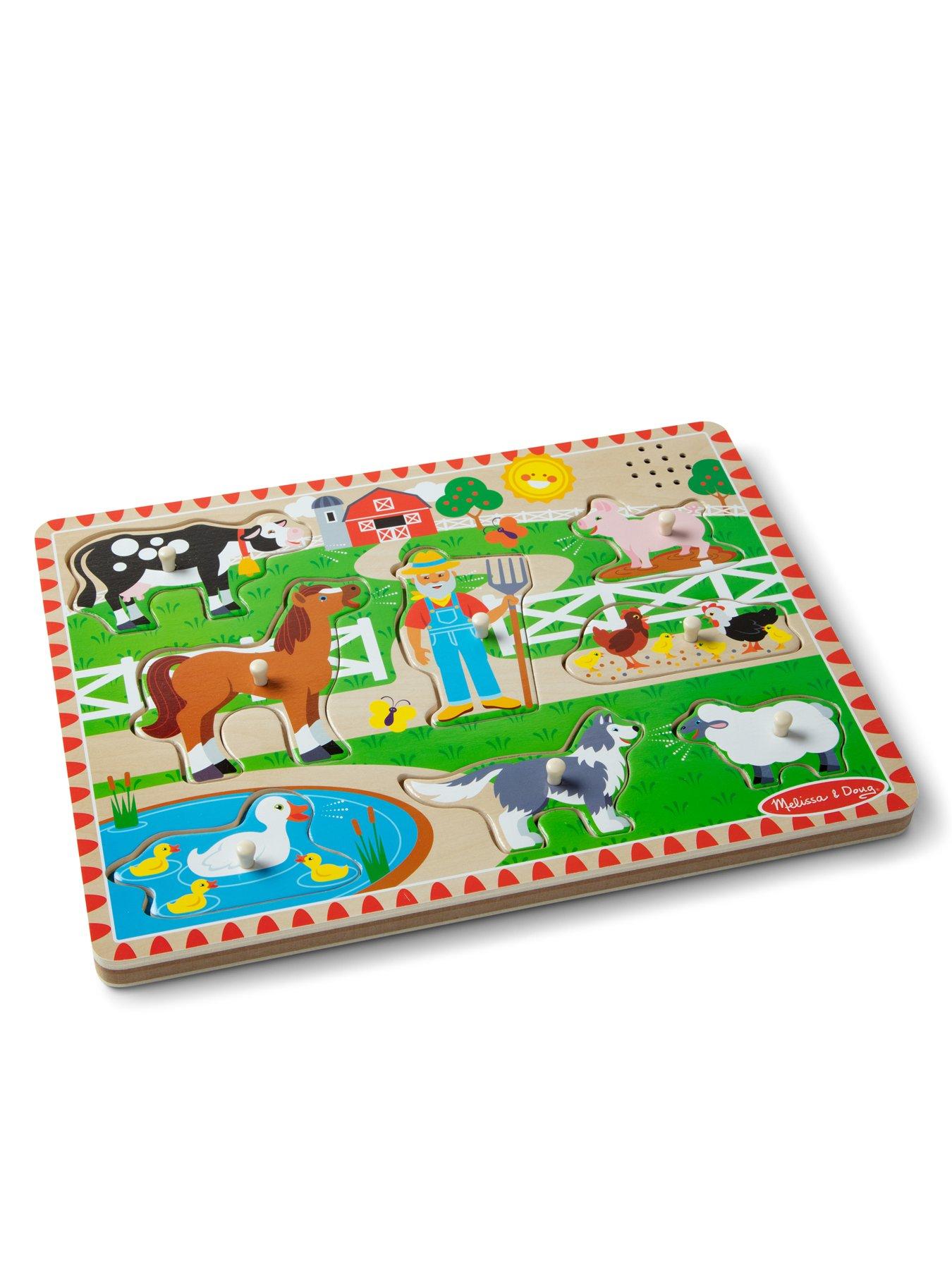 Image 4 of 8 of Melissa & Doug Old MacDonald's Farm Sound Puzzle