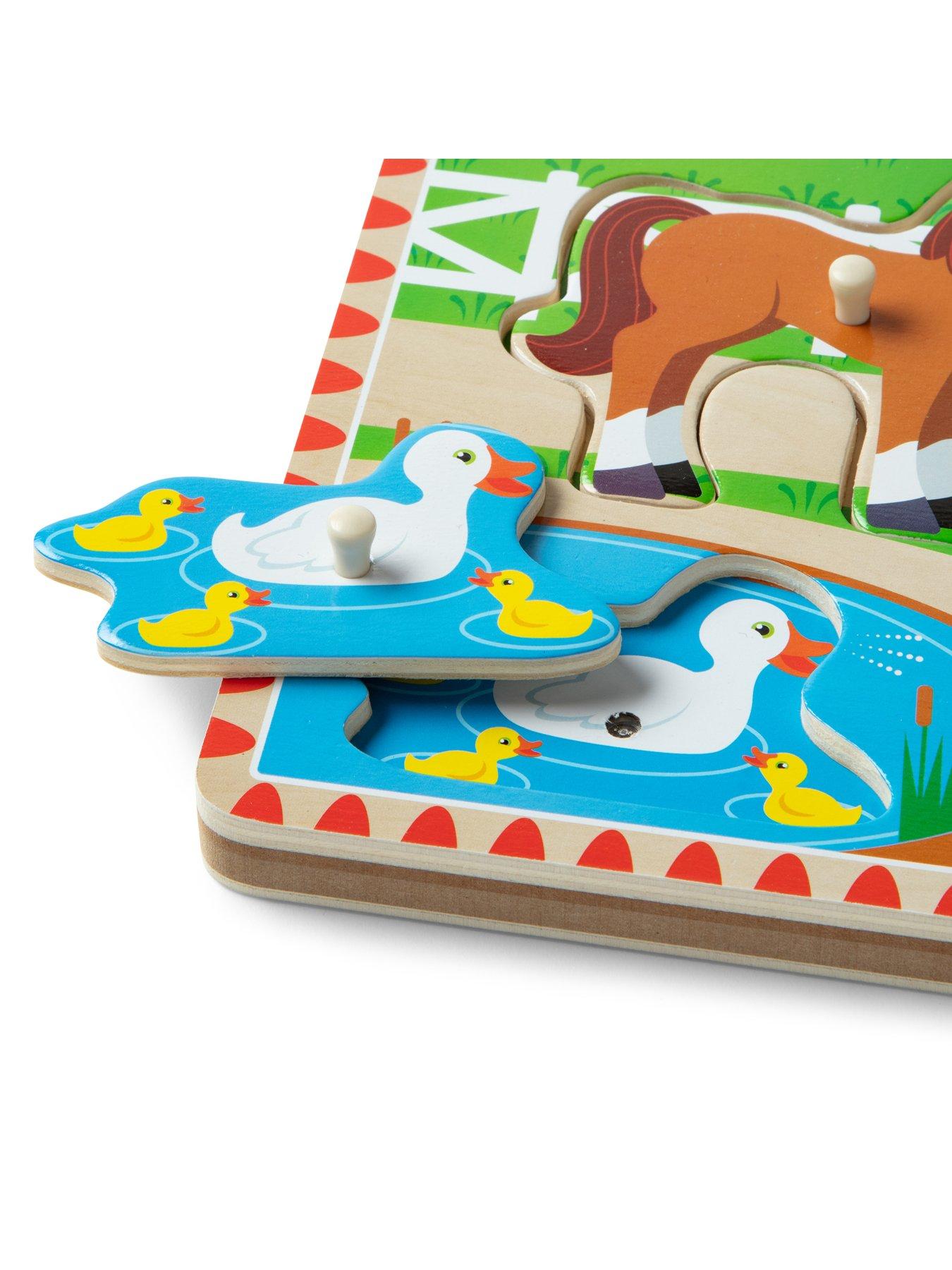 Image 5 of 8 of Melissa & Doug Old MacDonald's Farm Sound Puzzle