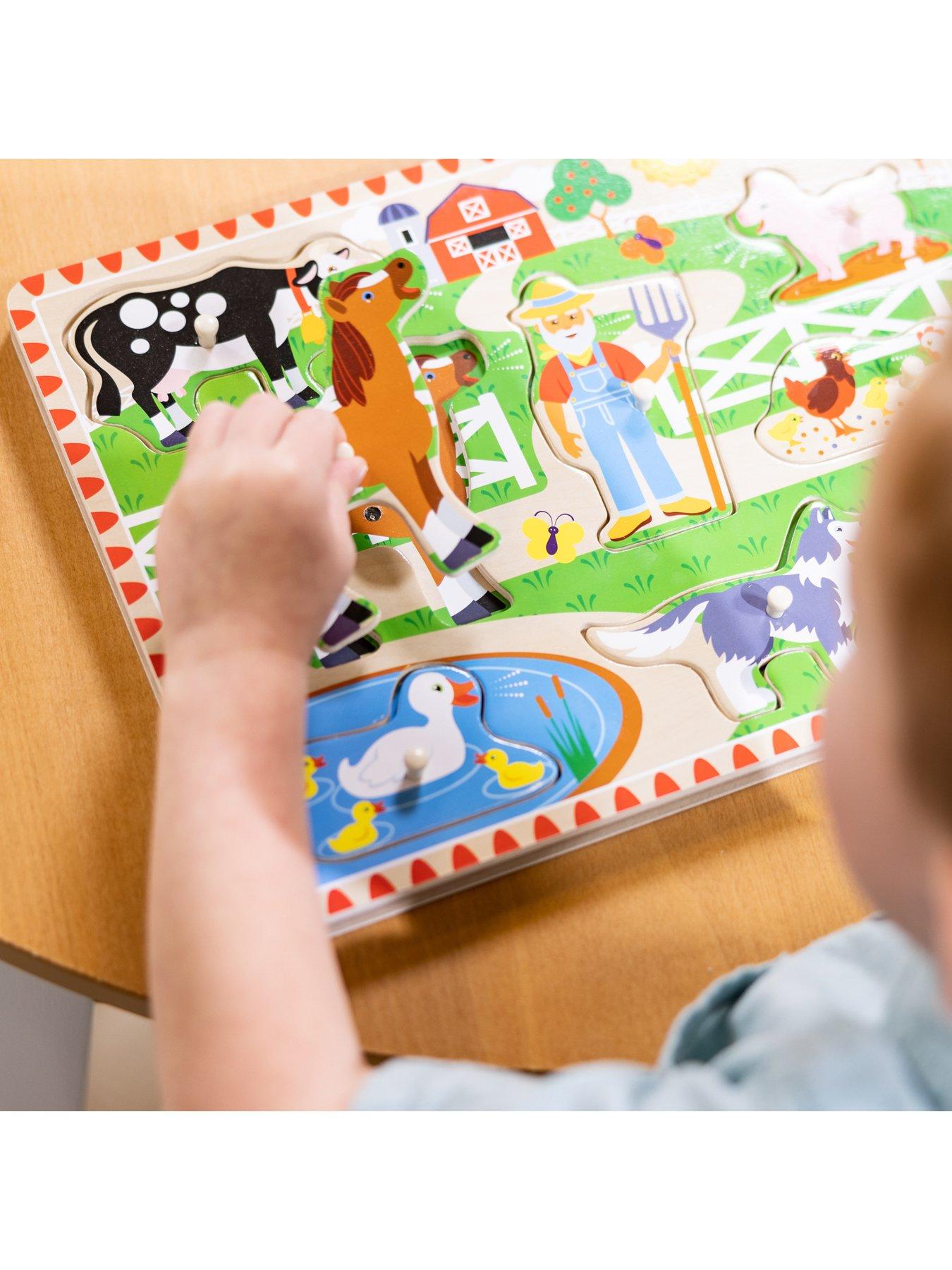 Image 6 of 8 of Melissa & Doug Old MacDonald's Farm Sound Puzzle