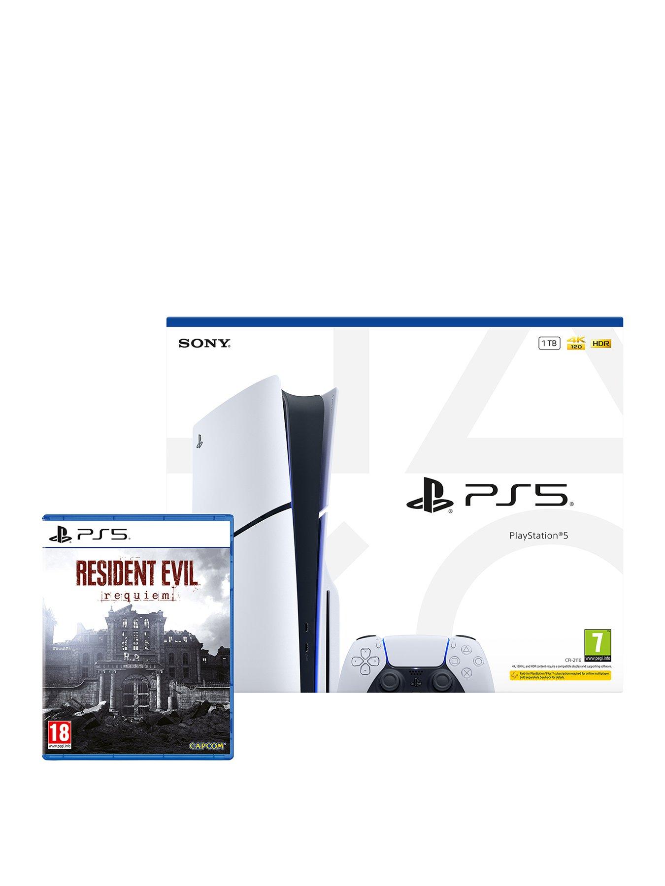 PlayStation 5 Disc Console – 1TB  &  Resident Evil: Requiem