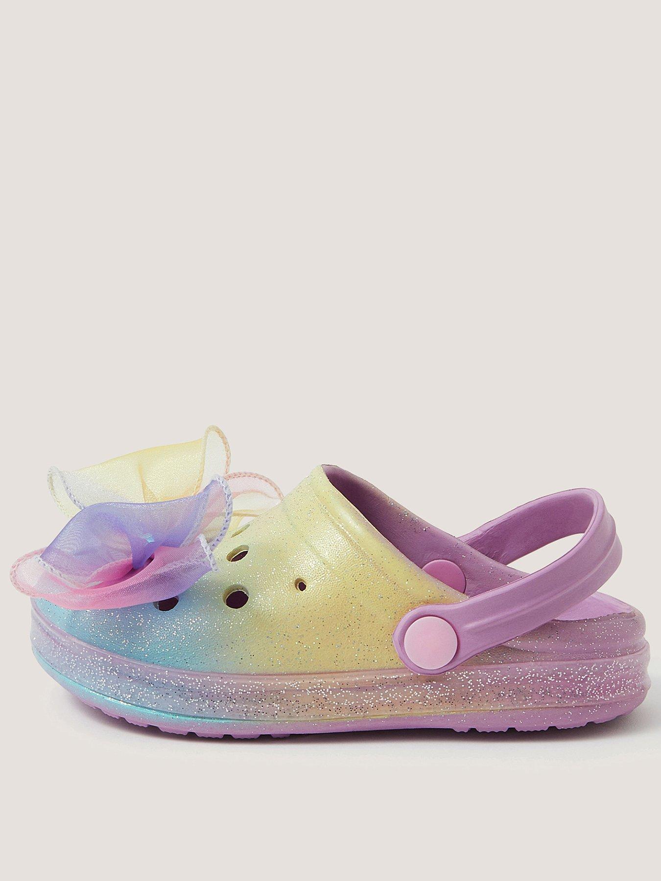 Monsoon Girls Ombre Mermaid Bow Clogs - Multi