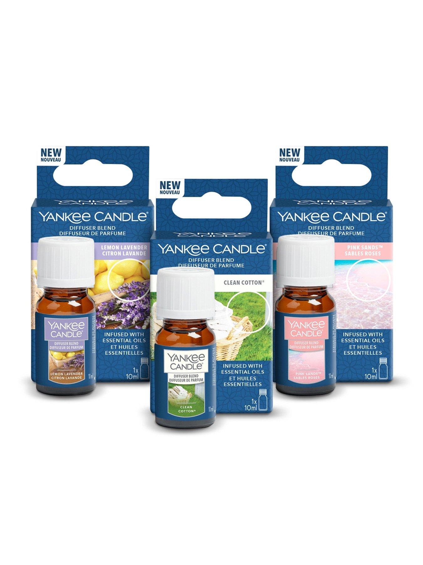 Yankee Candle Ultra Sonic Fragrance Oil - Clean Cotton, Lemon Lavender And Ponk Sands