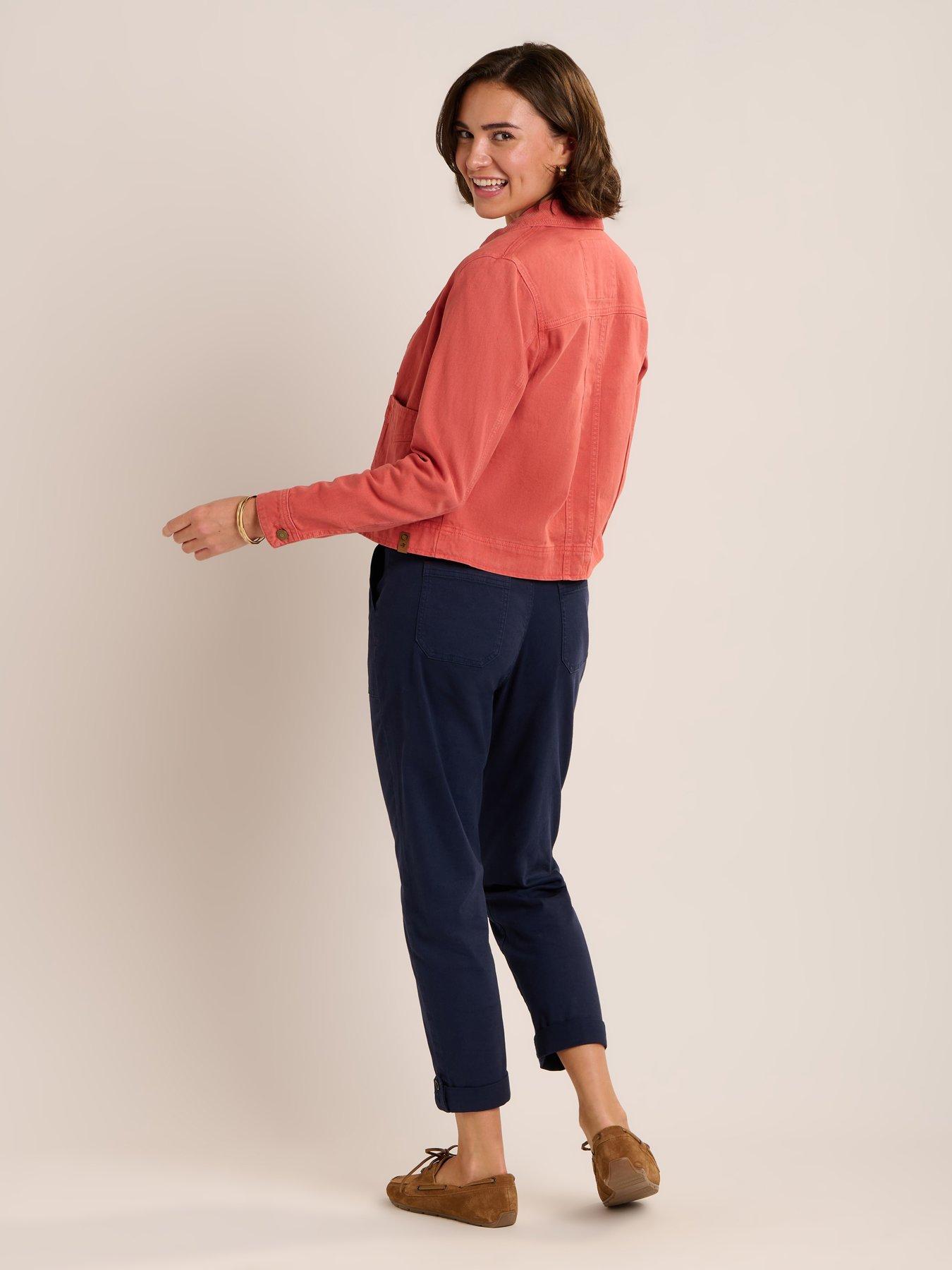 stillFront image of brakeburn-juana-jacket-orange
