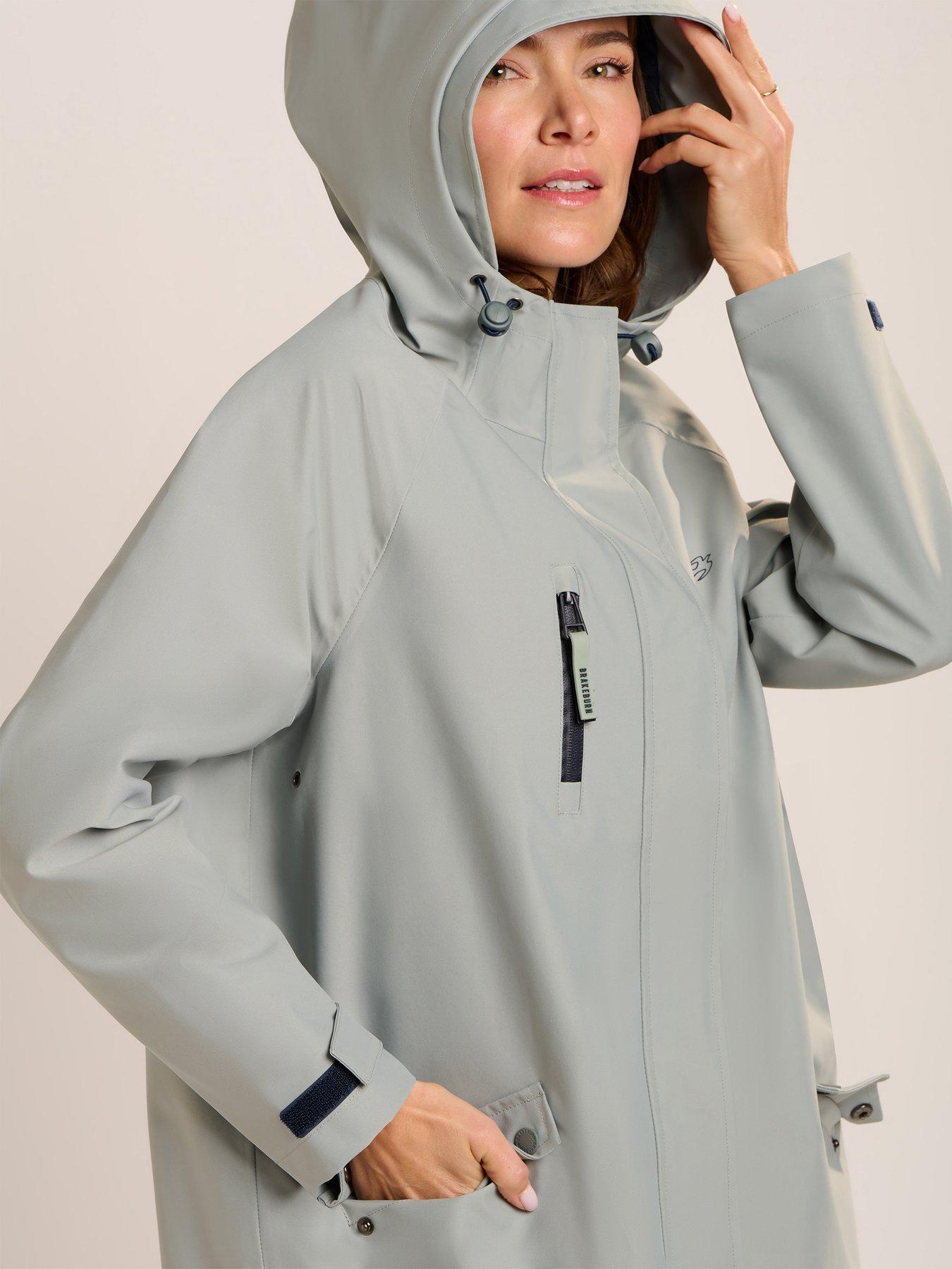  image of brakeburn-pop-waterproof-jacket-blue