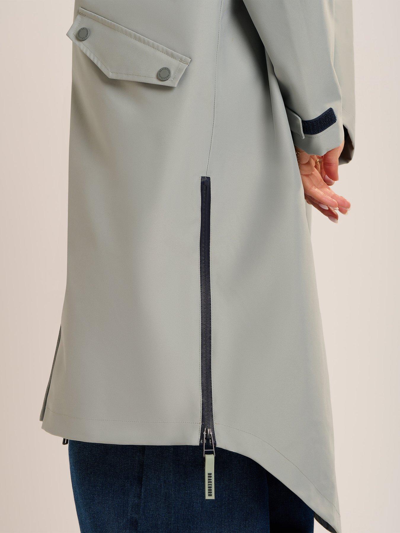  image of brakeburn-pop-waterproof-jacket-blue