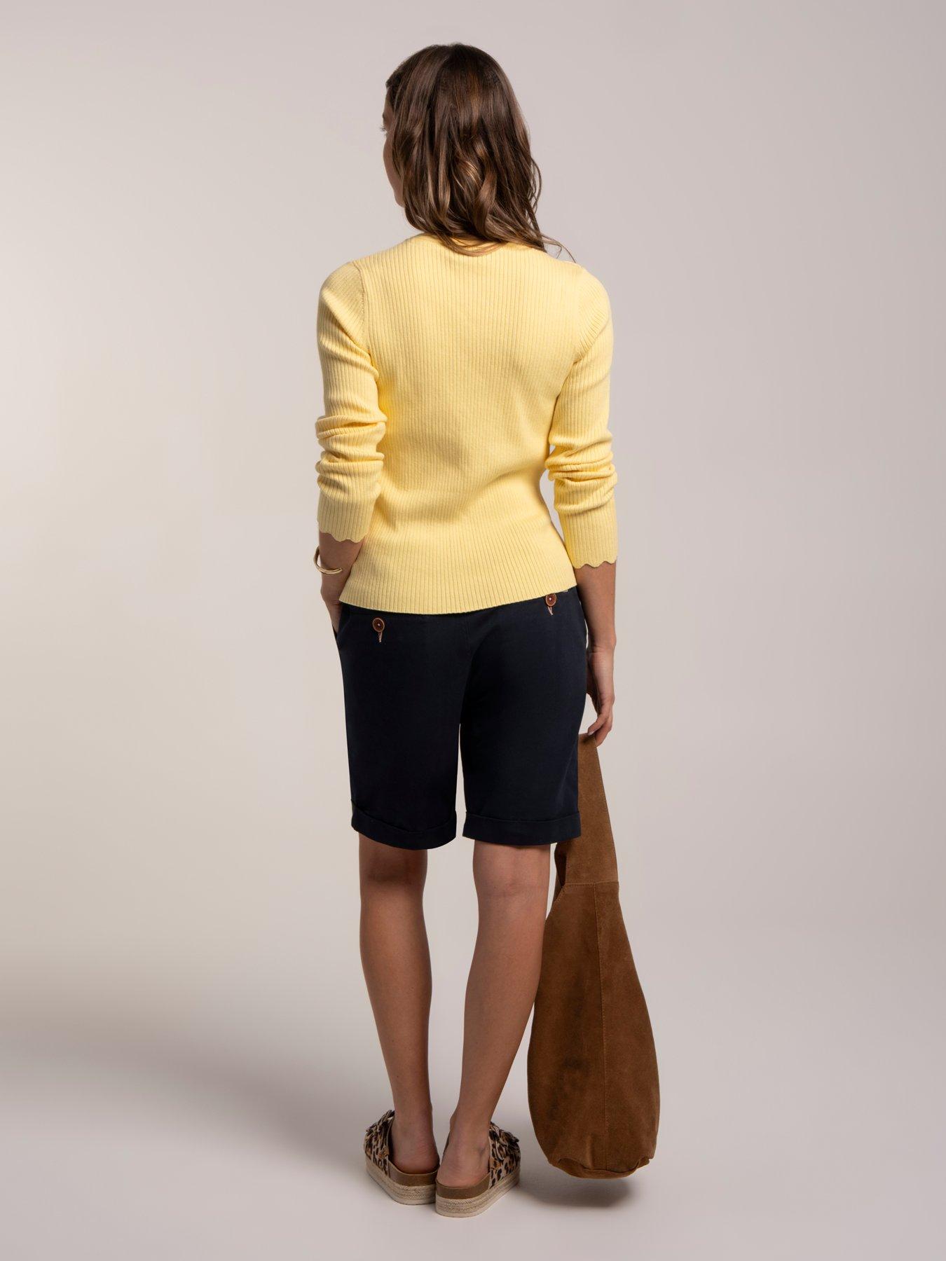  image of brakeburn-rayna-cardigan-yellow