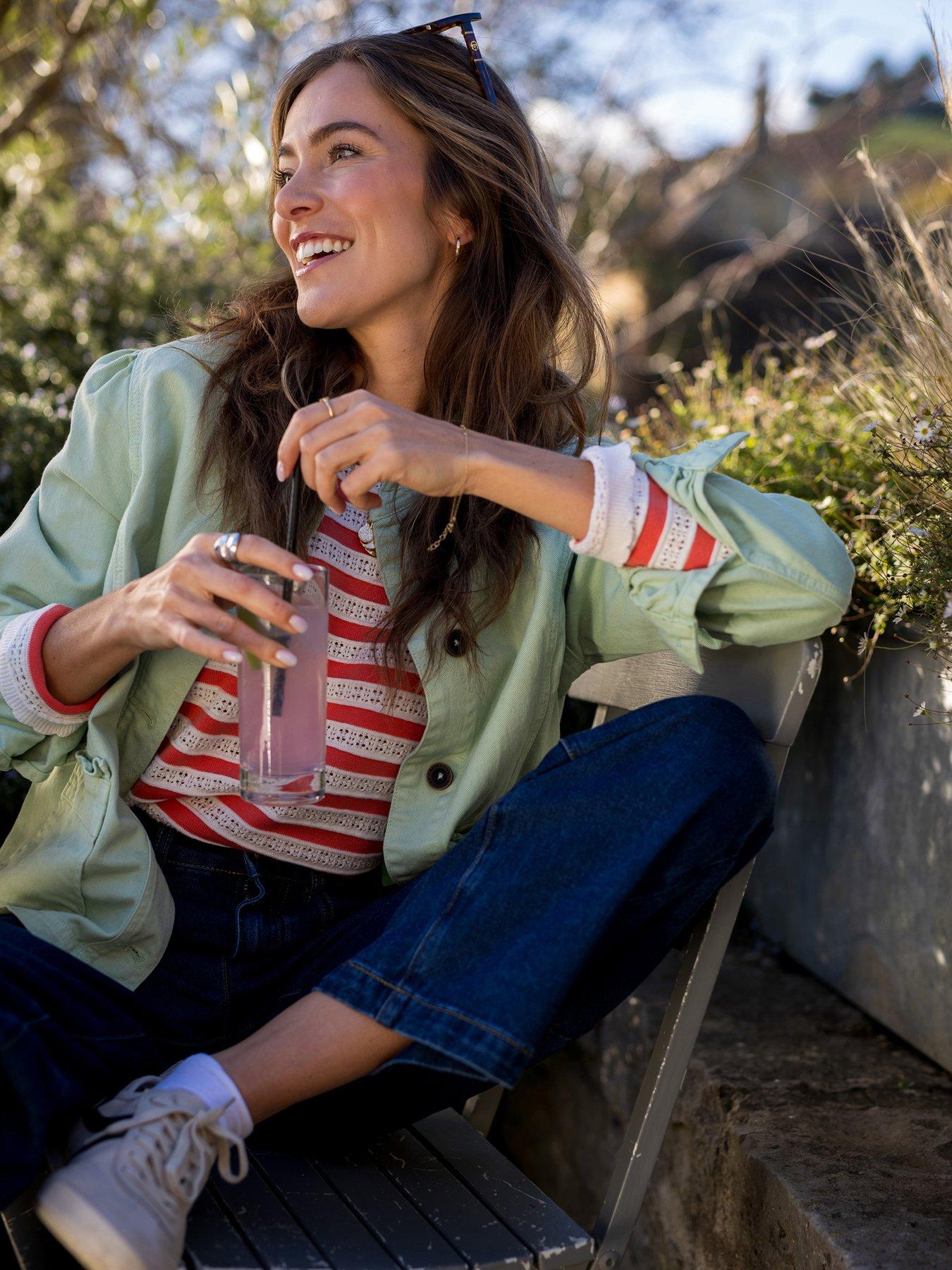 Image 1 of 7 of Brakeburn Revelle Jumper - Orange