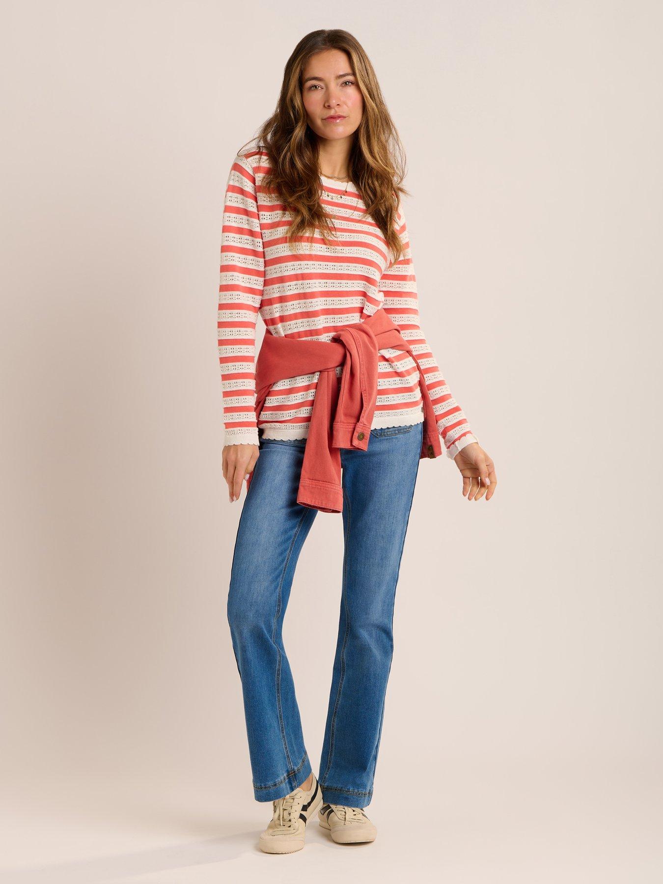 Image 7 of 7 of Brakeburn Revelle Jumper - Orange