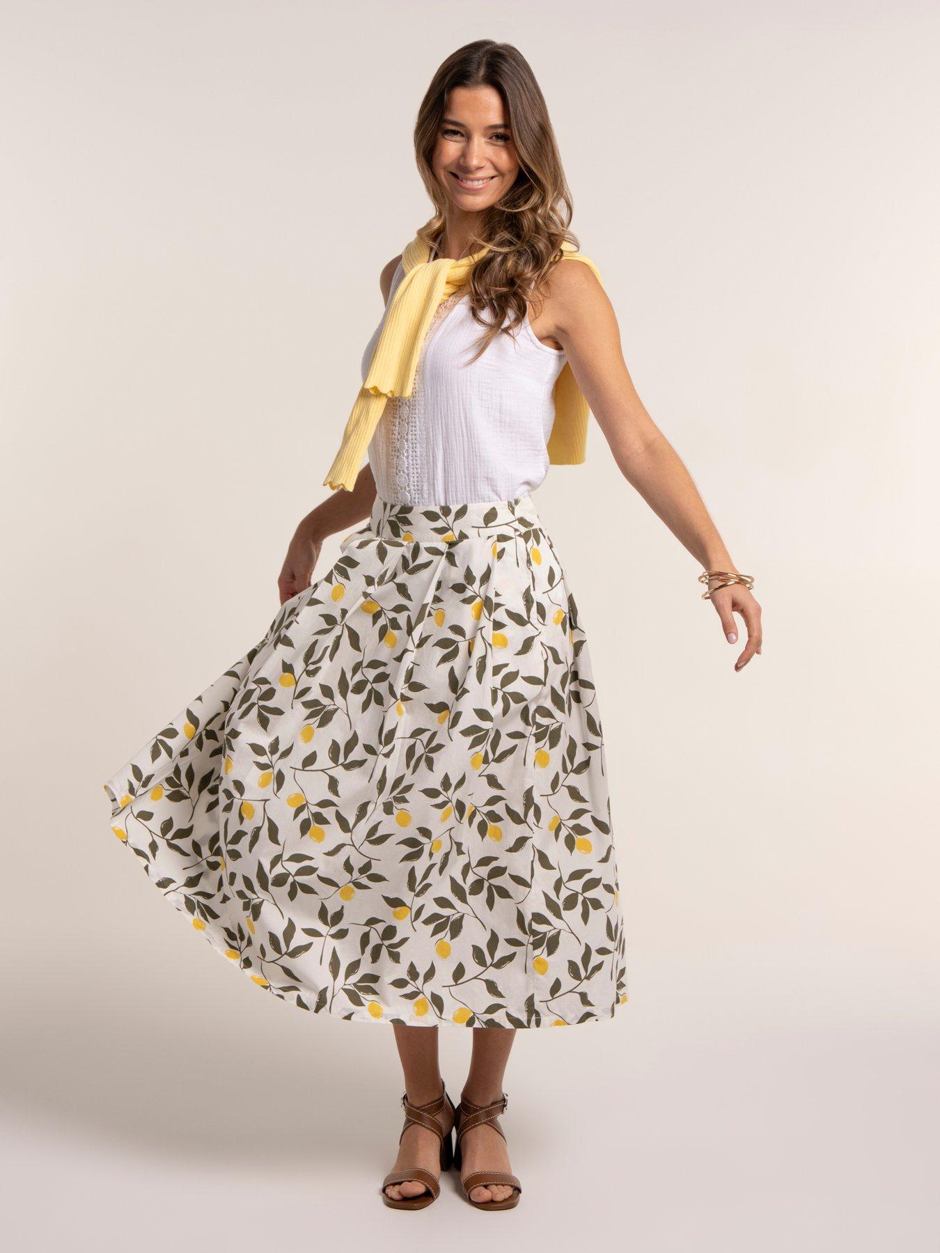 Brakeburn Sicily Skirt - Cream