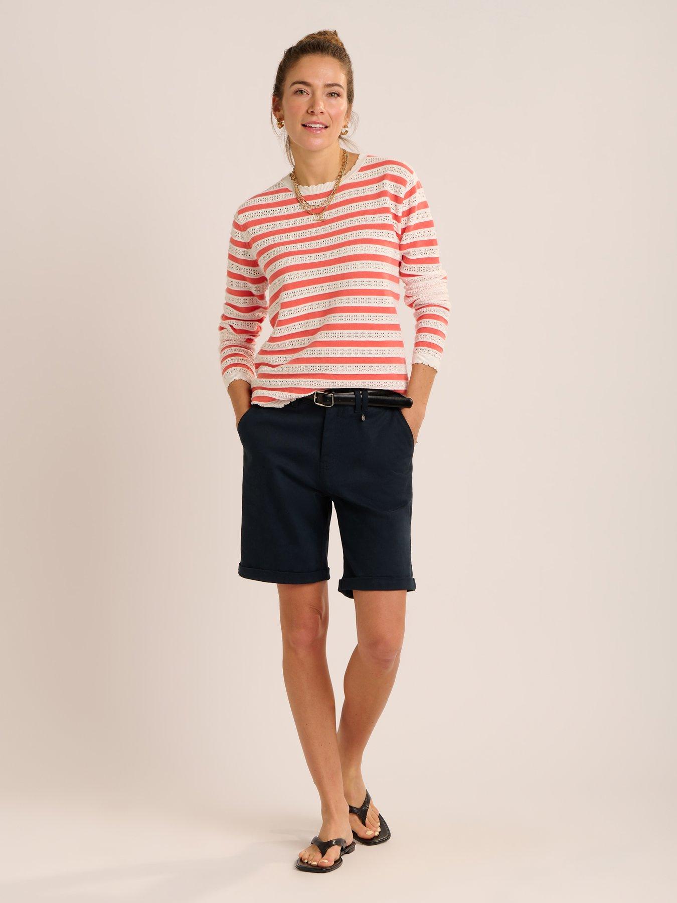  image of brakeburn-deena-chino-short-navy