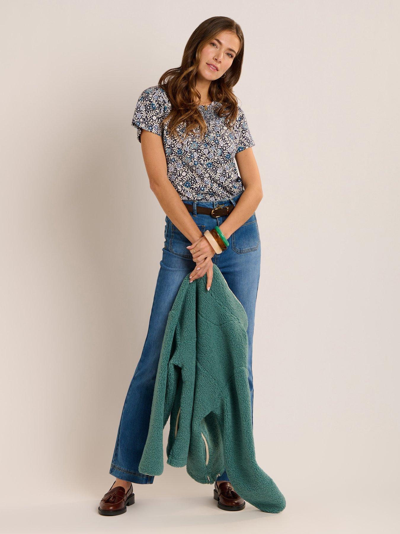 Image 5 of 7 of Brakeburn Jessica T-Shirt - Navy