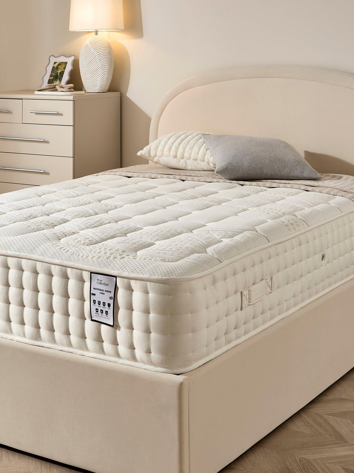 The Very Collection Natural Fibre Pocket 1000 Double Mattress