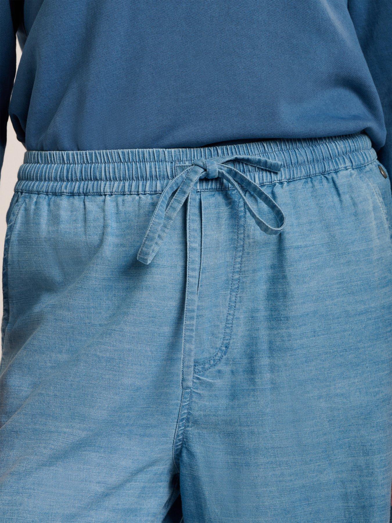  image of brakeburn-copacabana-trouser-blue
