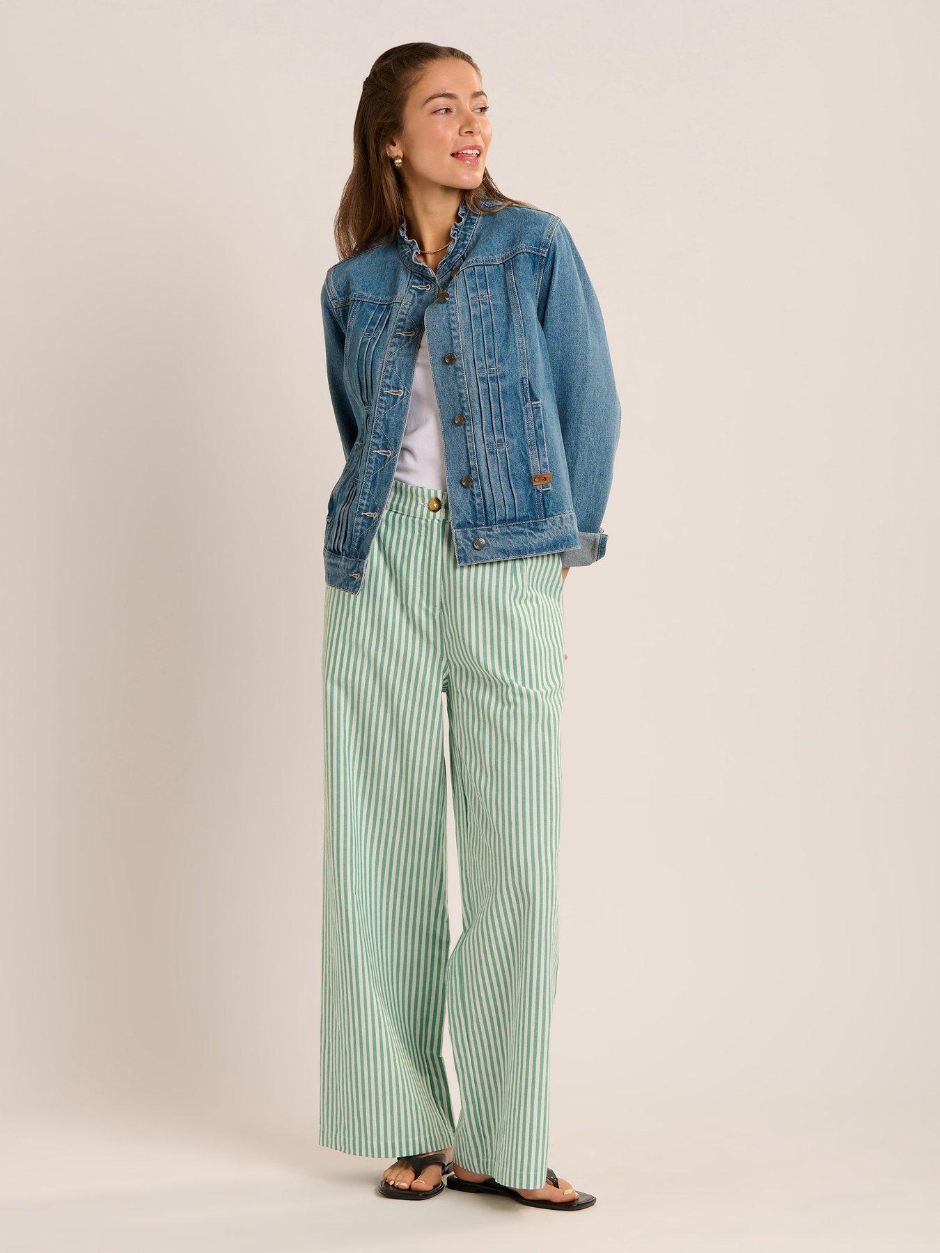 Image 1 of 7 of Brakeburn Phoebe Trouser - Green