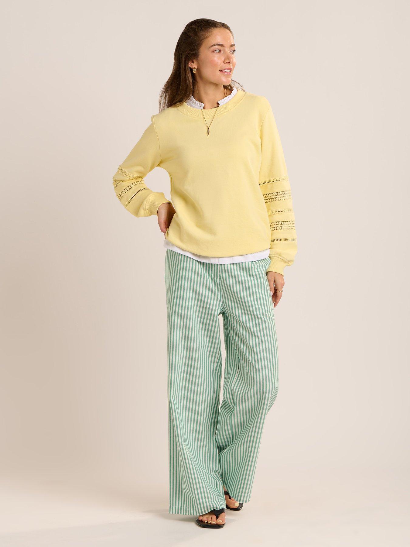 Image 4 of 7 of Brakeburn Phoebe Trouser - Green