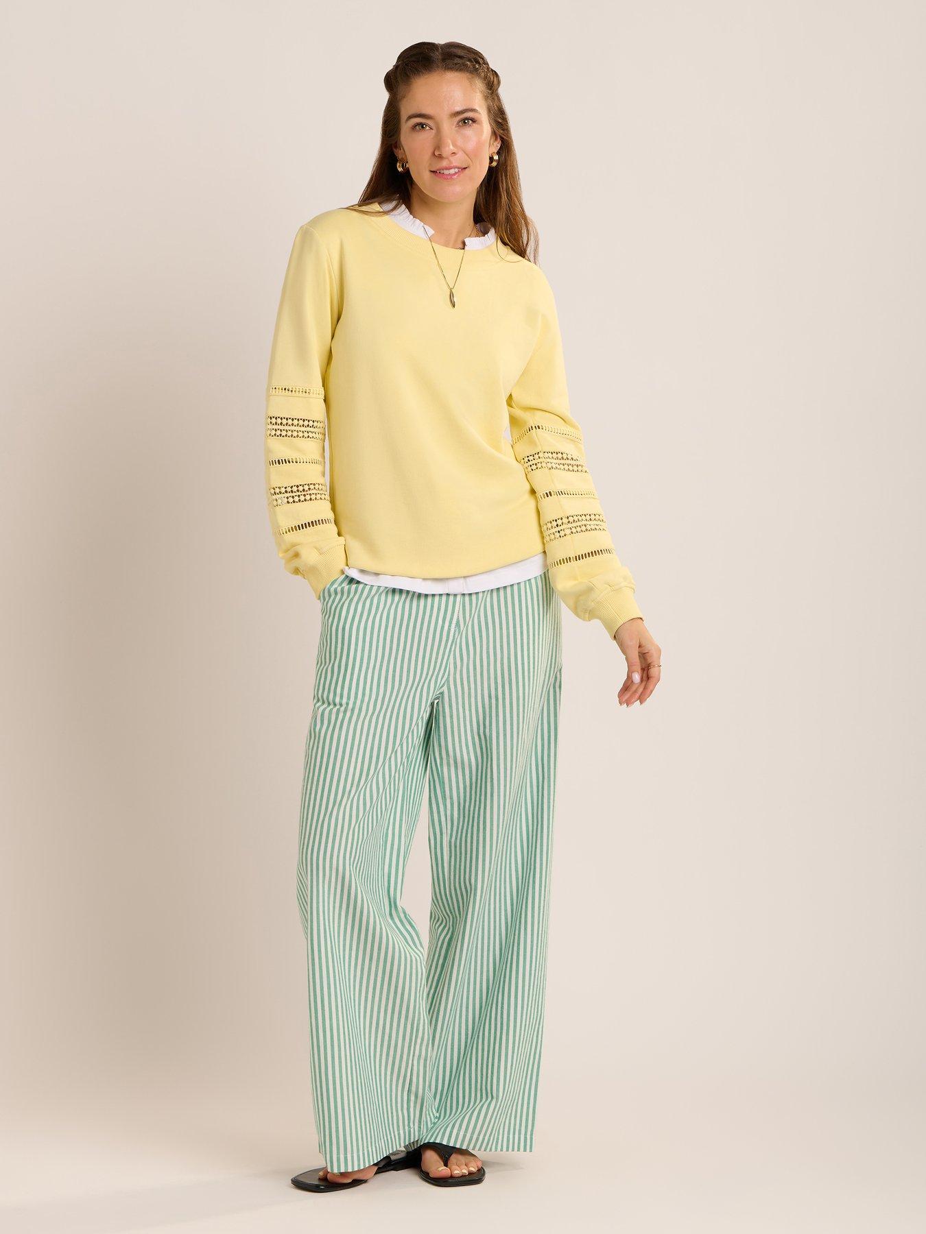 Image 7 of 7 of Brakeburn Phoebe Trouser - Green