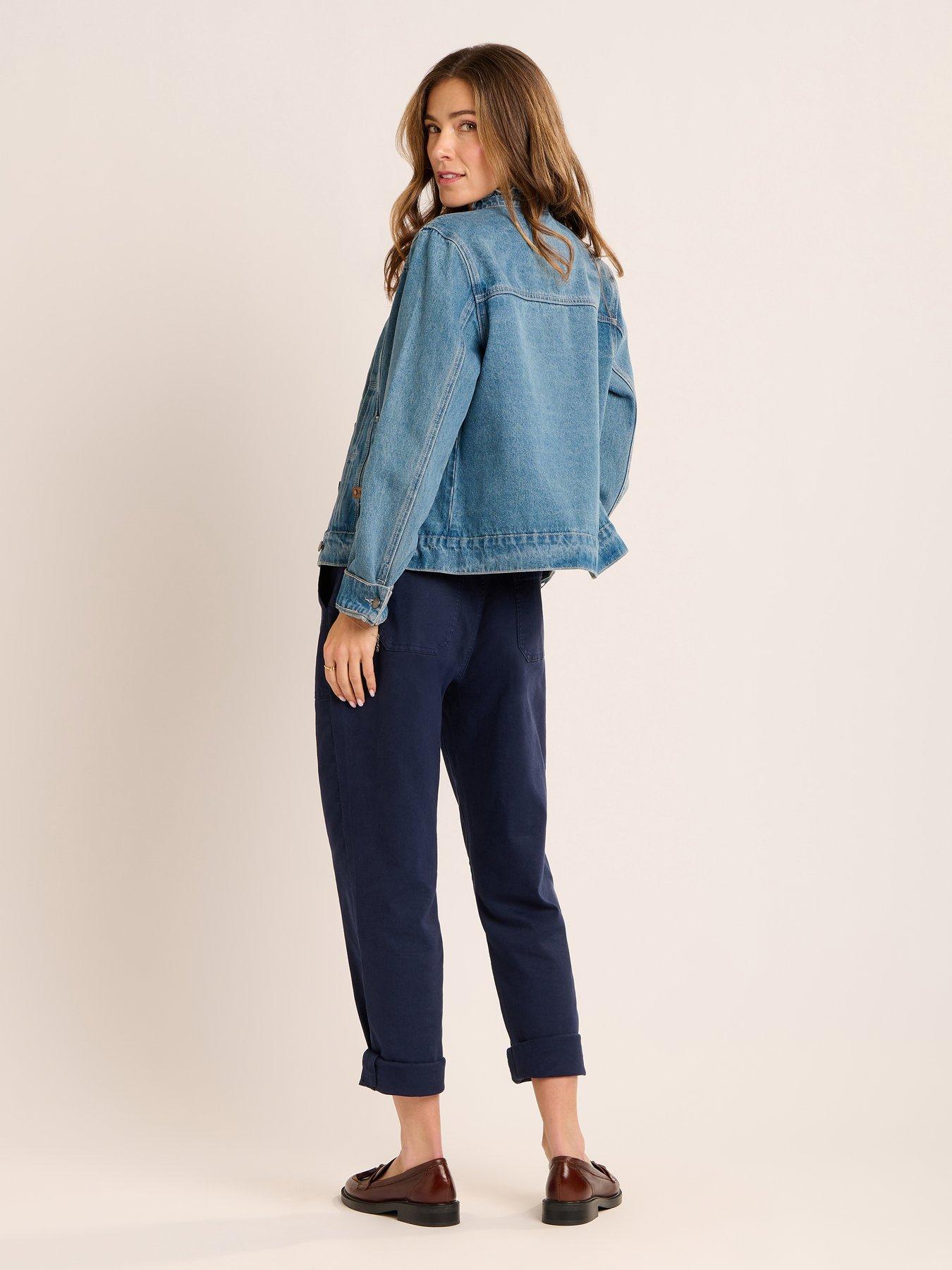Image 2 of 7 of Brakeburn Blake Turn Up Trousers - Navy