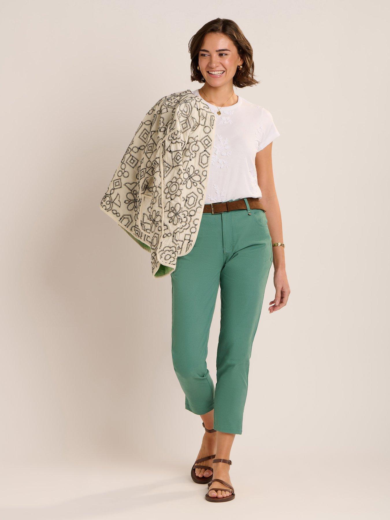 Image 1 of 6 of Brakeburn Cropped Blake Trousers