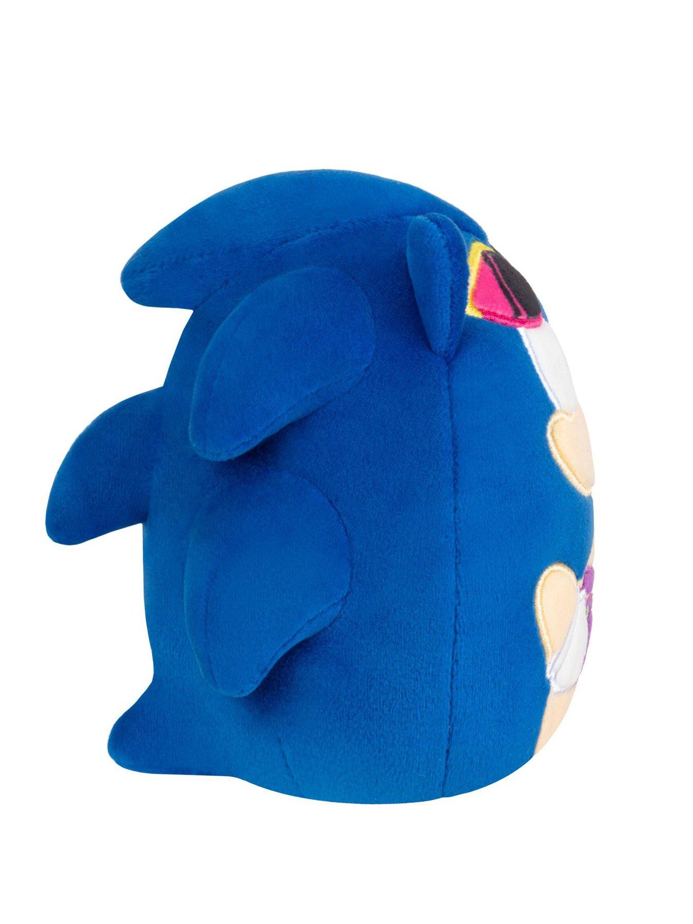 Image 3 of 7 of Squishmallows 8" Plush - Sega - Sonic Holding Boombox