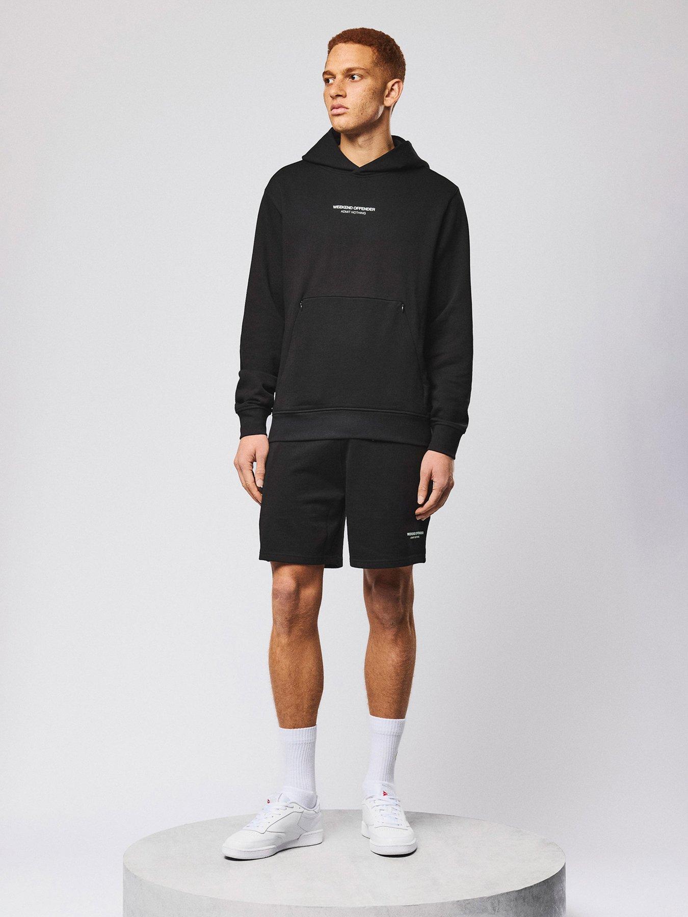  image of weekend-offender-mytros-sweat-shorts-black