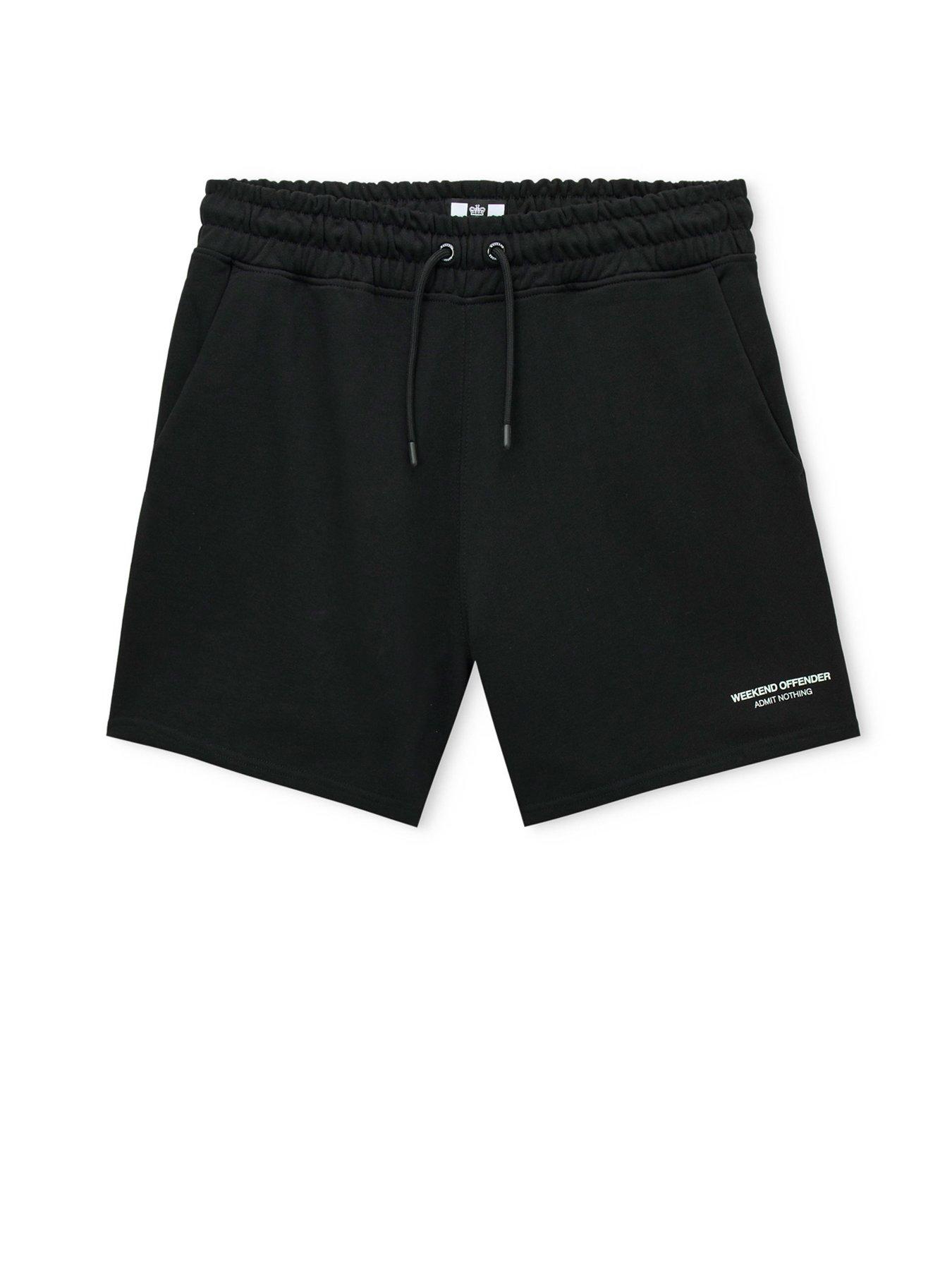  image of weekend-offender-mytros-sweat-shorts-black