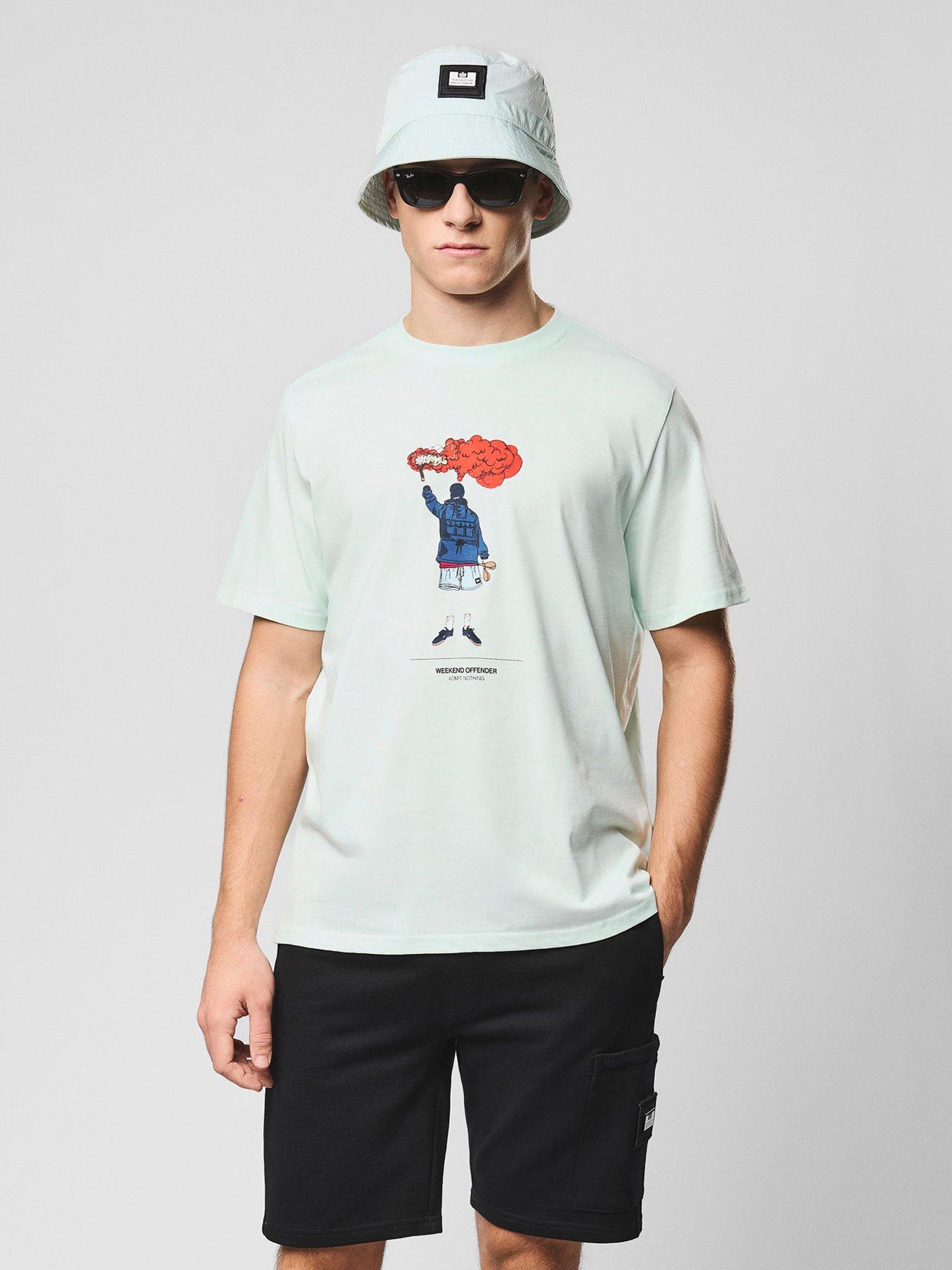 weekend-offender-chabet-graphic-short-sleeve-t-shirt-light-green