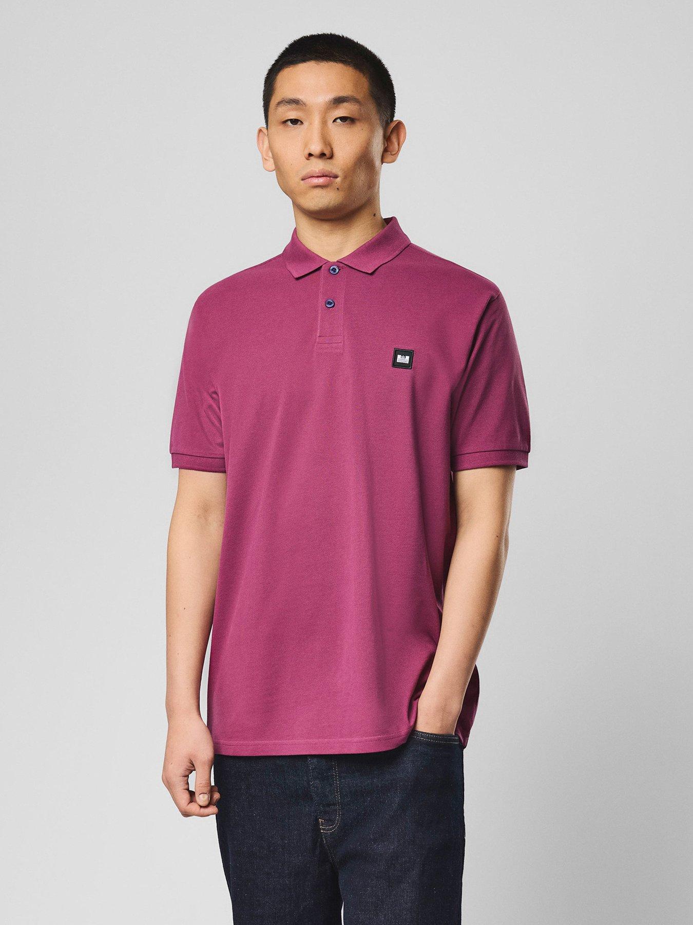 weekend-offender-heathcote-short-sleeve-polo-shirt-dark-pink
