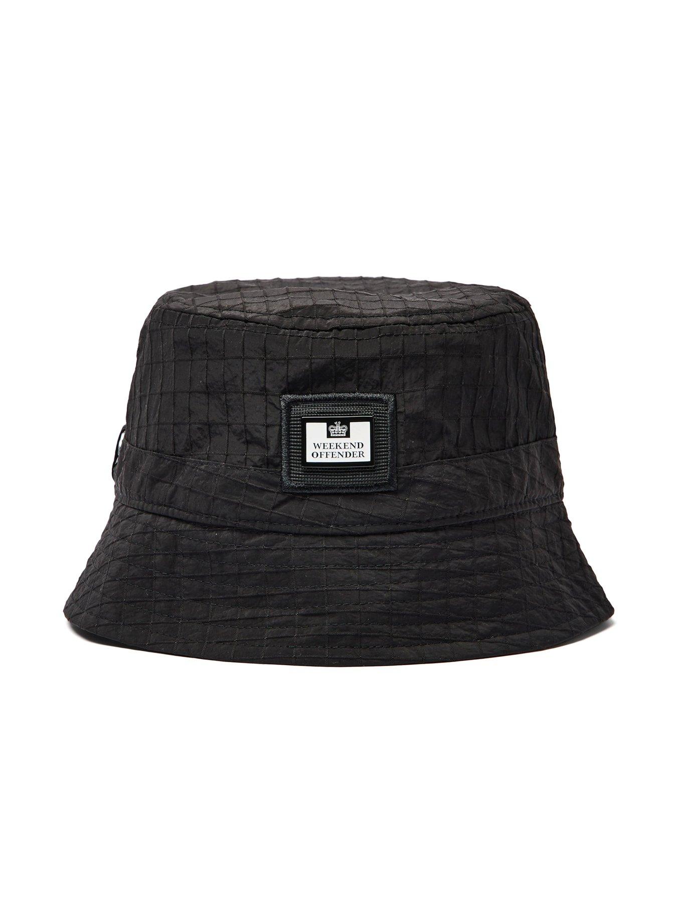 stillFront image of weekend-offender-weekend-offender-boukari-bucket-hat-black