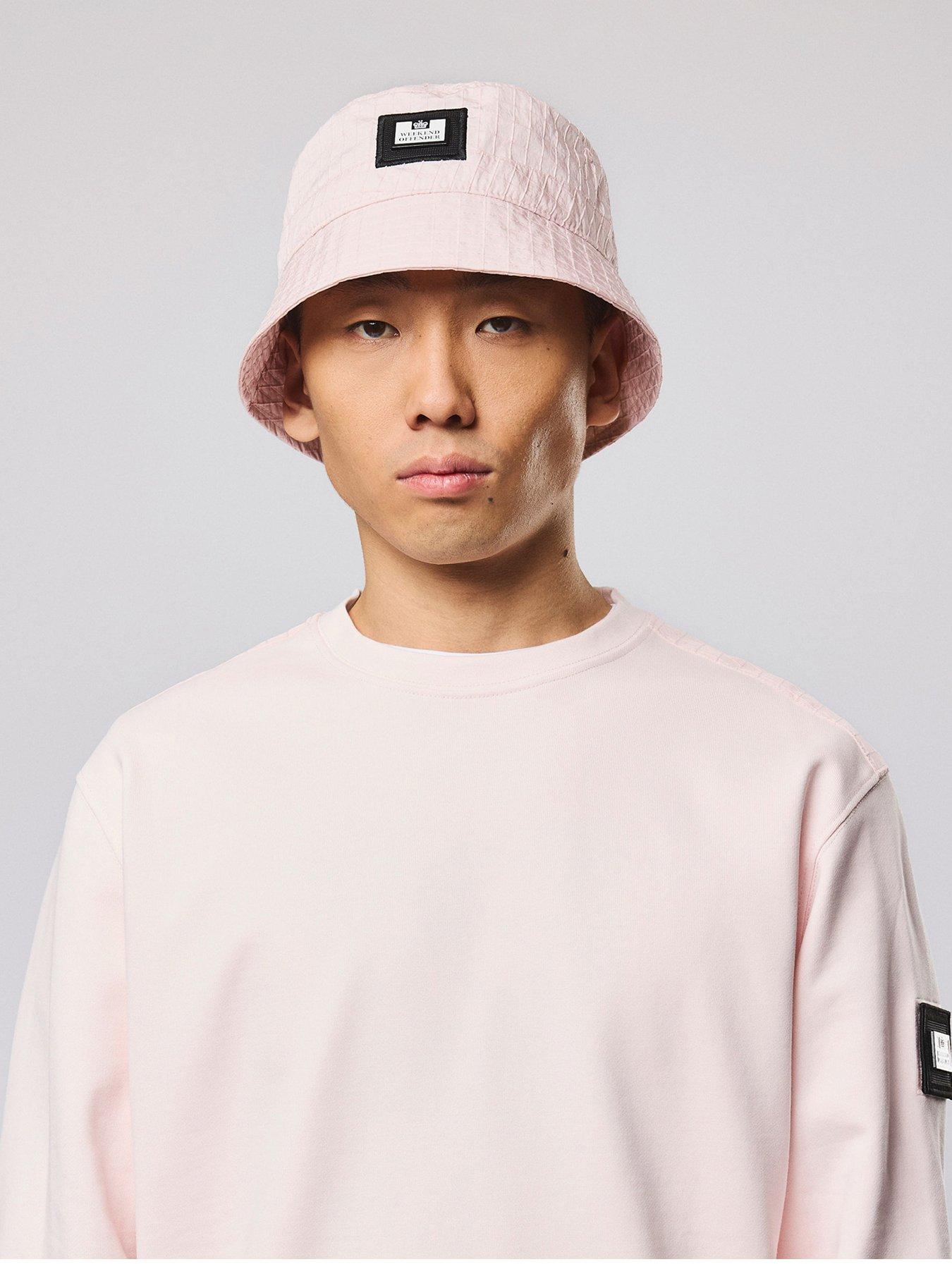  image of weekend-offender-weekend-offender-boukhari-bucket-hat-light-pink