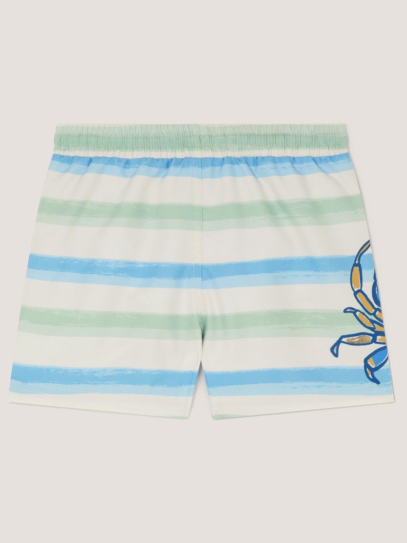  image of monsoon-boys-crab-swim-shorts-multi