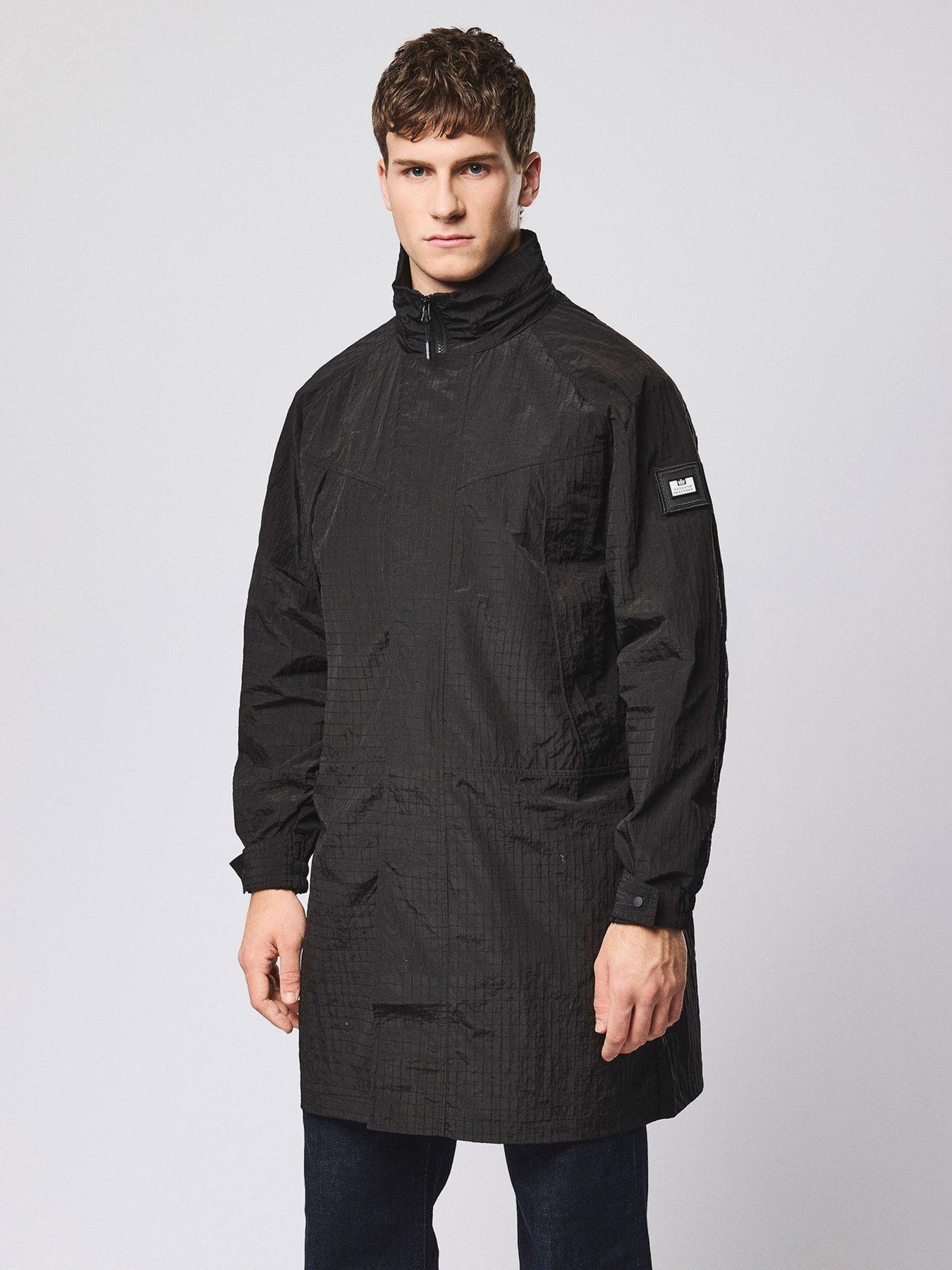  image of weekend-offender-weekend-offender-algiers-technical-waterproof-jacket-black