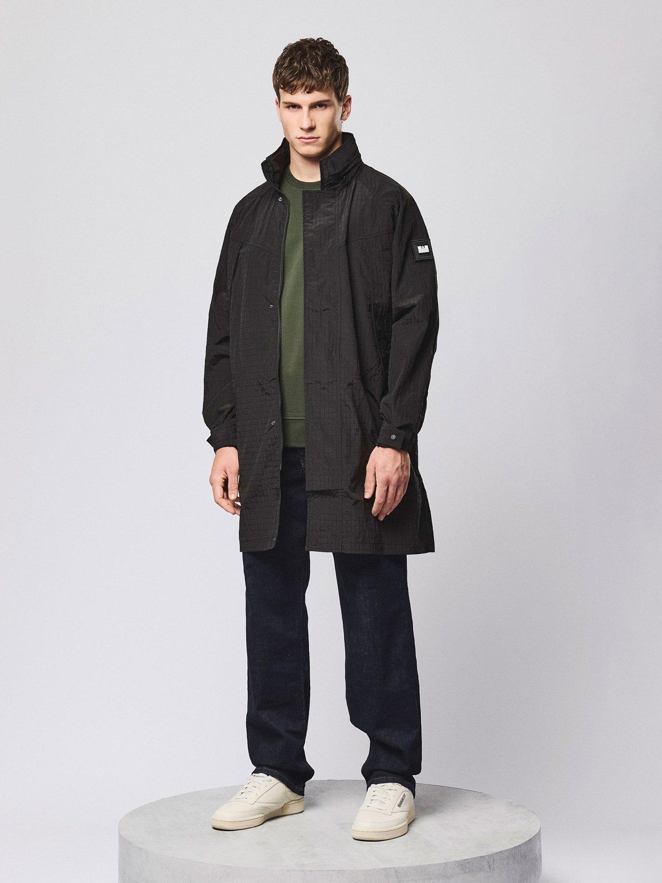  image of weekend-offender-weekend-offender-algiers-technical-waterproof-jacket-black