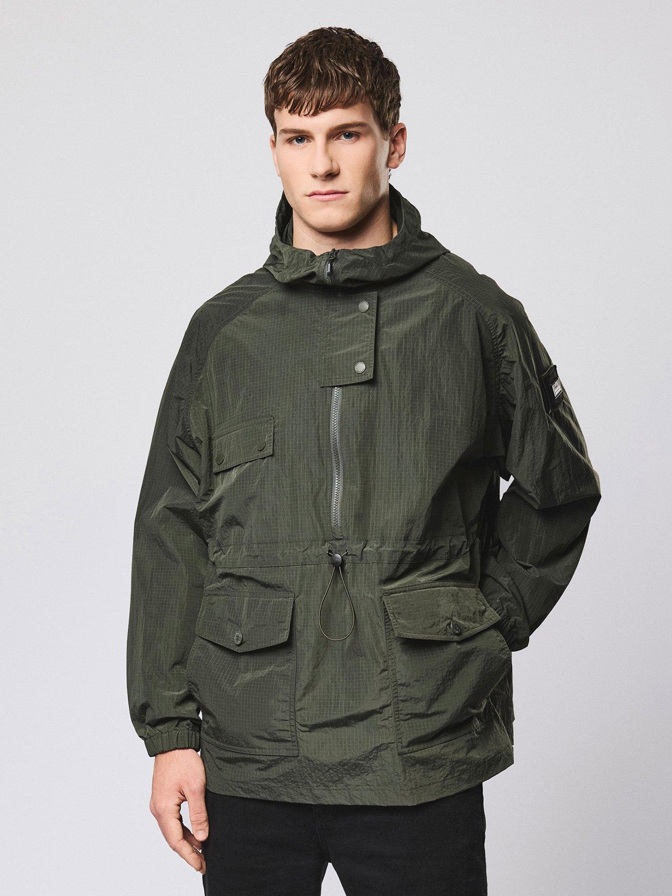 front image of weekend-offender-weekend-offender-zeralda-technical-waterproof-jacket-green