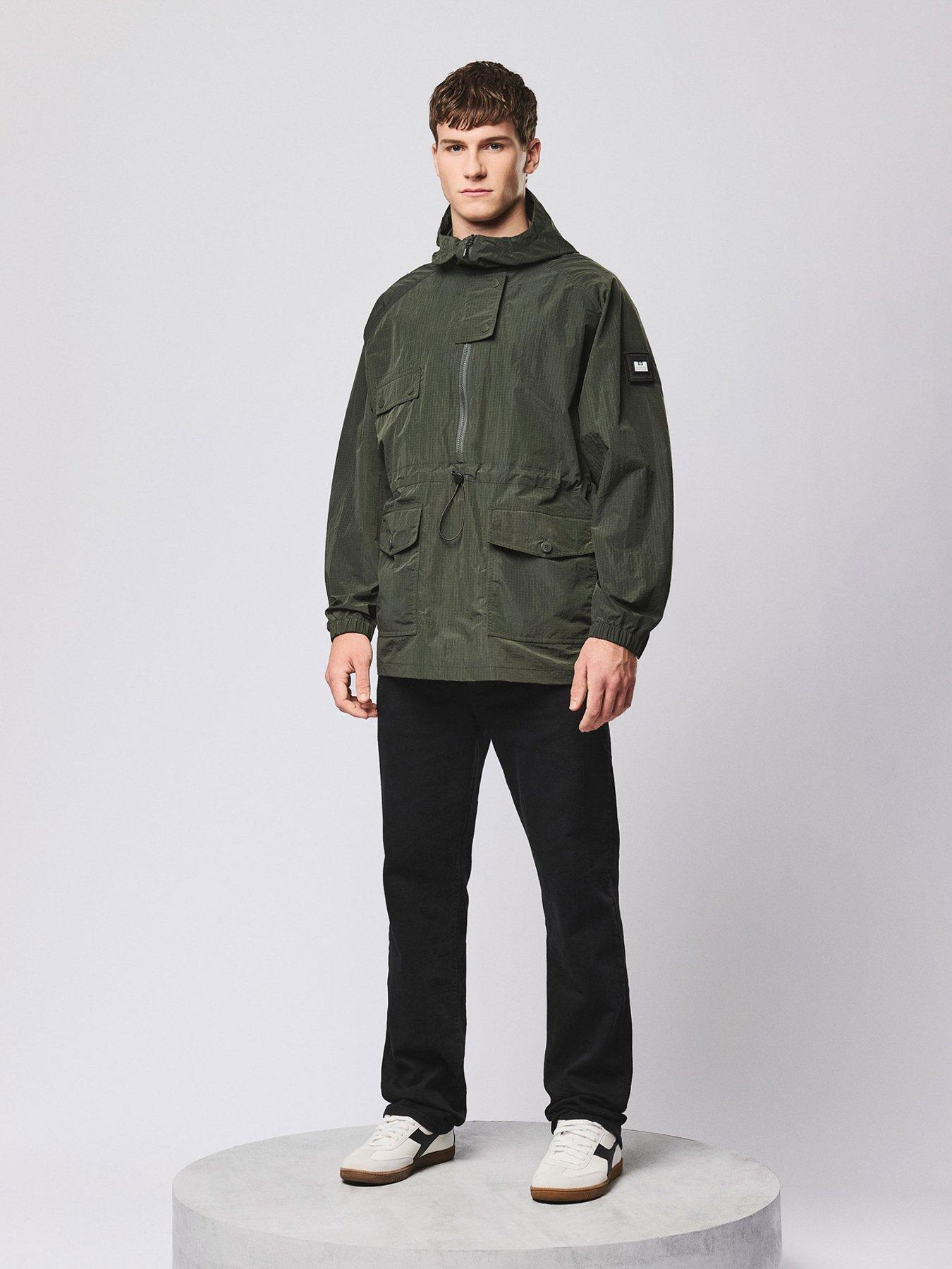 stillFront image of weekend-offender-weekend-offender-zeralda-technical-waterproof-jacket-green