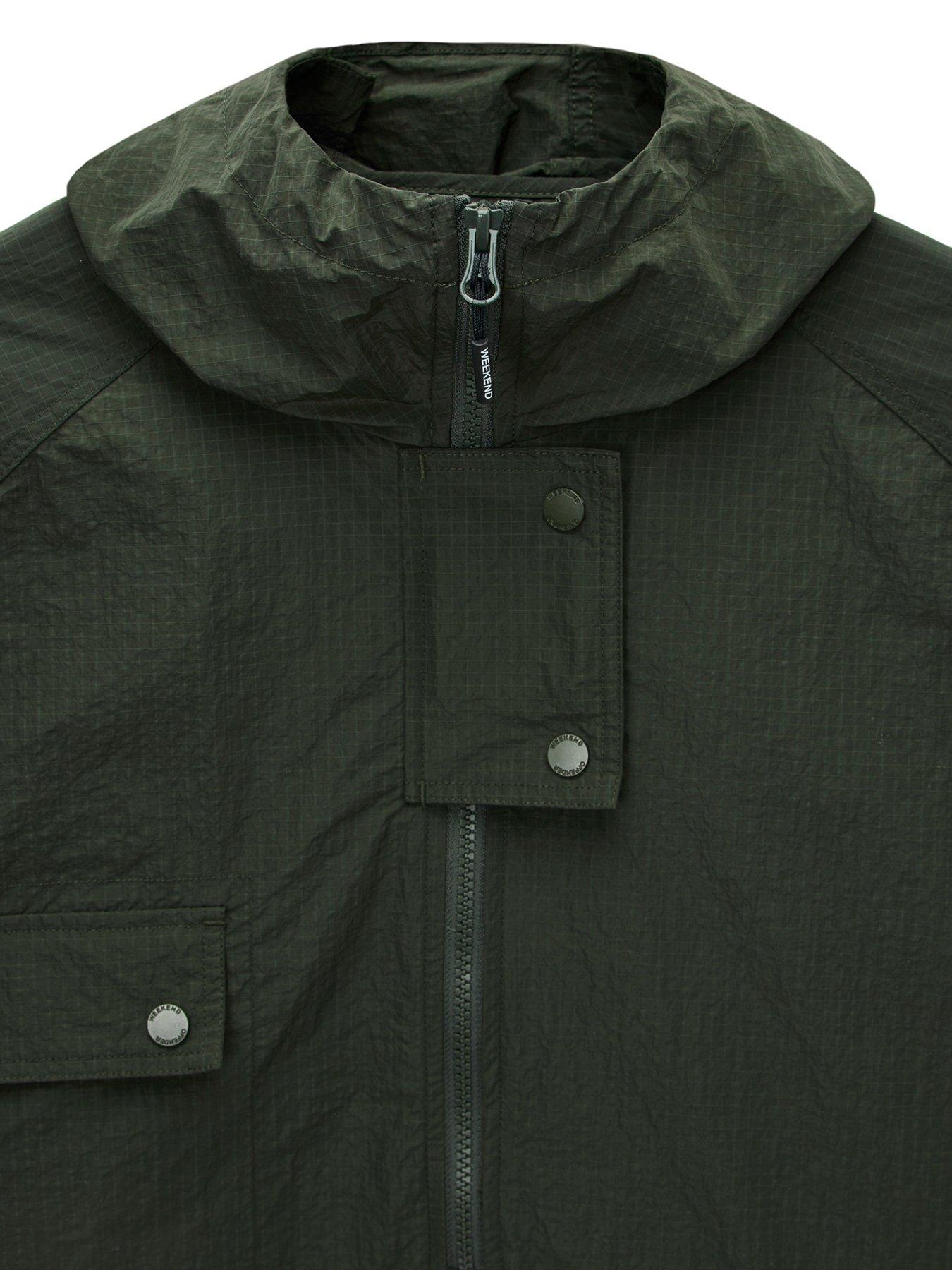  image of weekend-offender-weekend-offender-zeralda-technical-waterproof-jacket-green