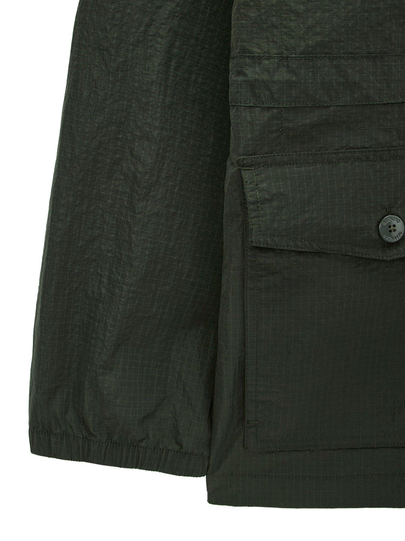 Image 7 of 7 of Weekend Offender Zeralda Technical Waterproof Jacket - Green