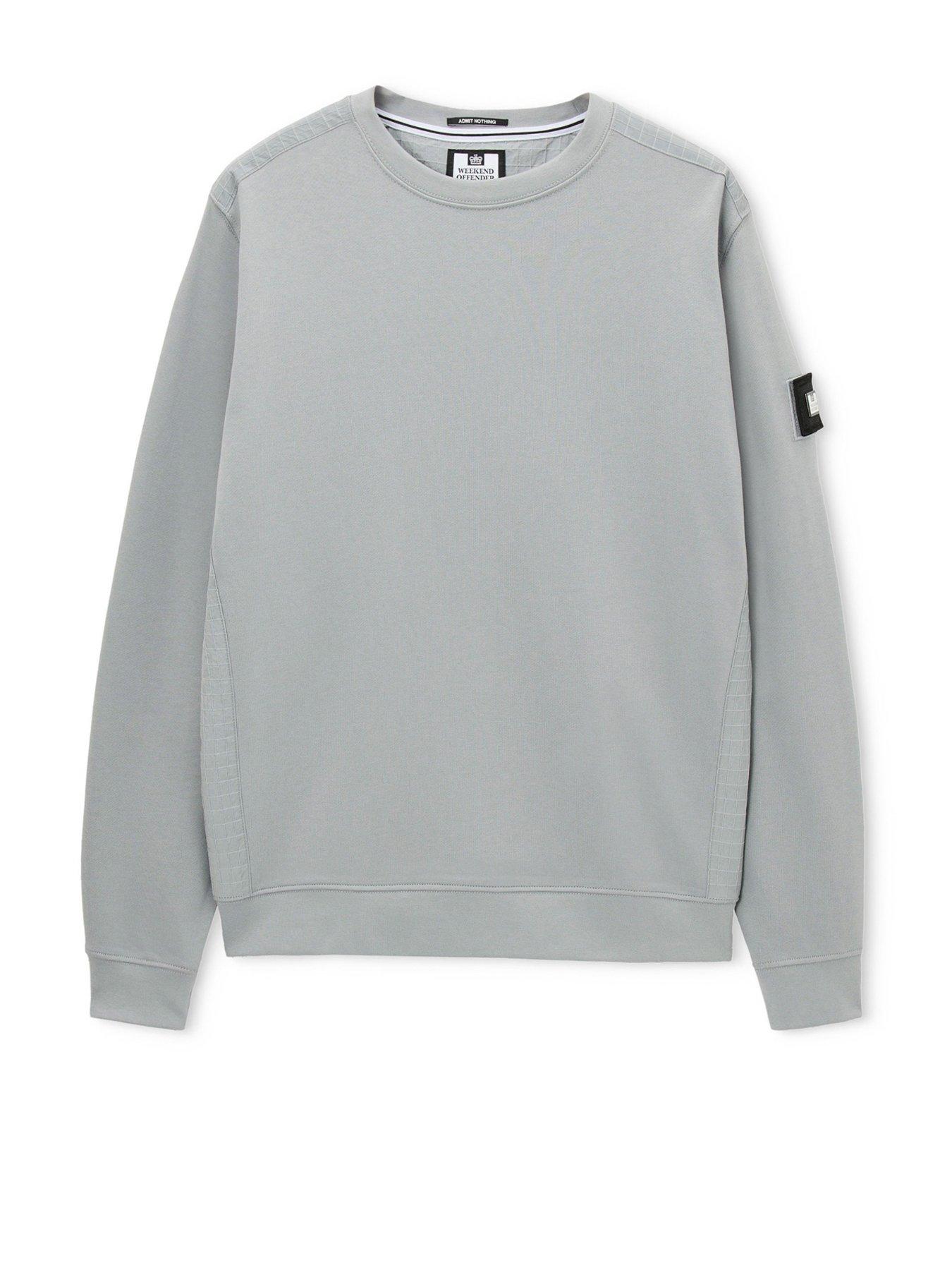 Image 4 of 6 of Weekend Offender F Bomb Sweatshirt - Grey