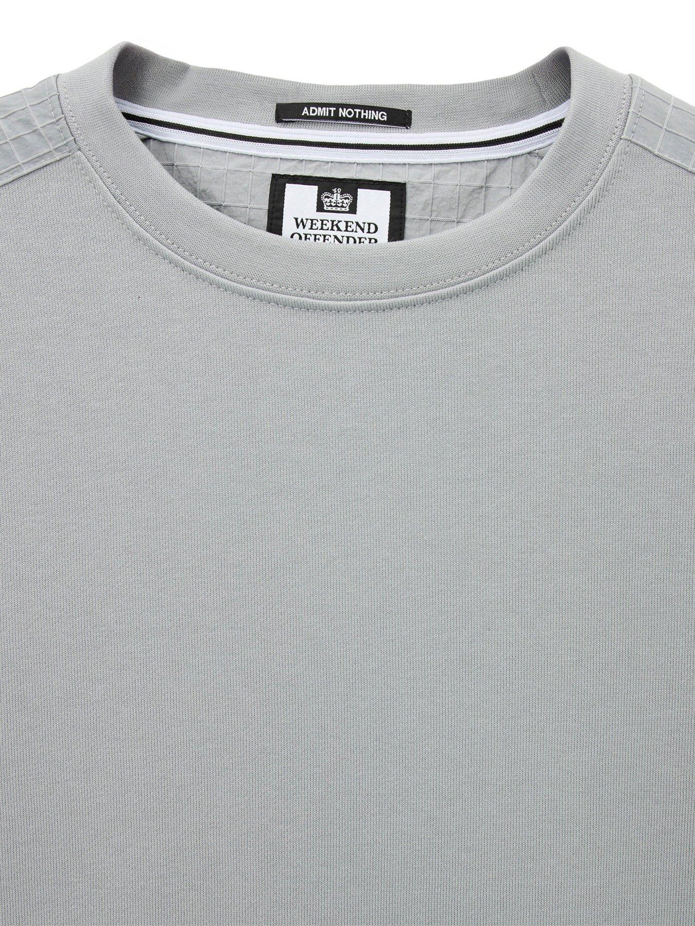 Image 5 of 6 of Weekend Offender F Bomb Sweatshirt - Grey