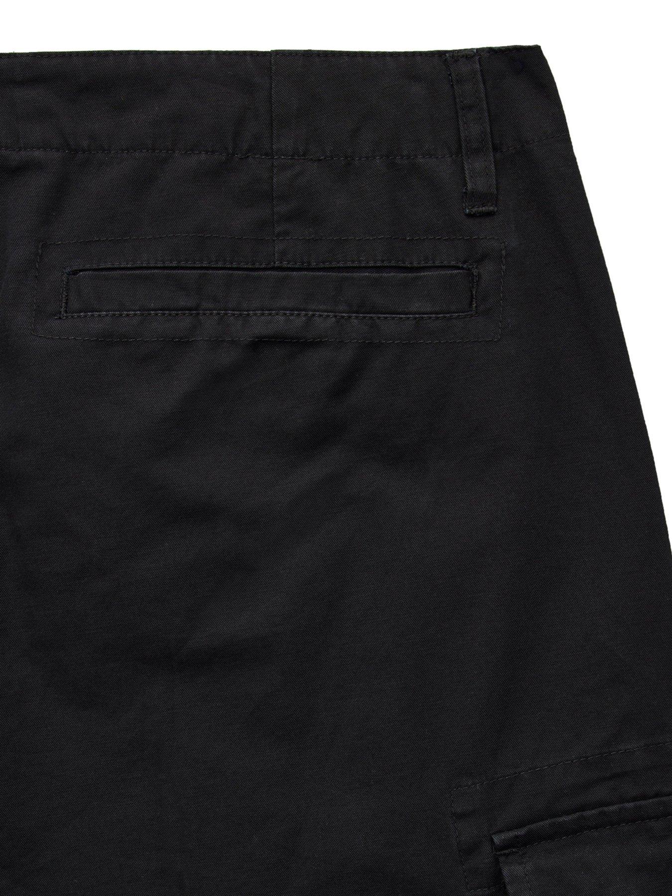  image of weekend-offender-mascia-cargo-shorts-black