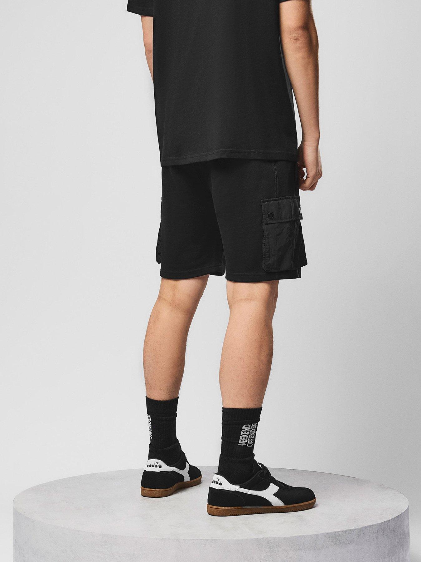 Image 3 of 7 of Weekend Offender Noreaster Technical Sweat Shorts - Black
