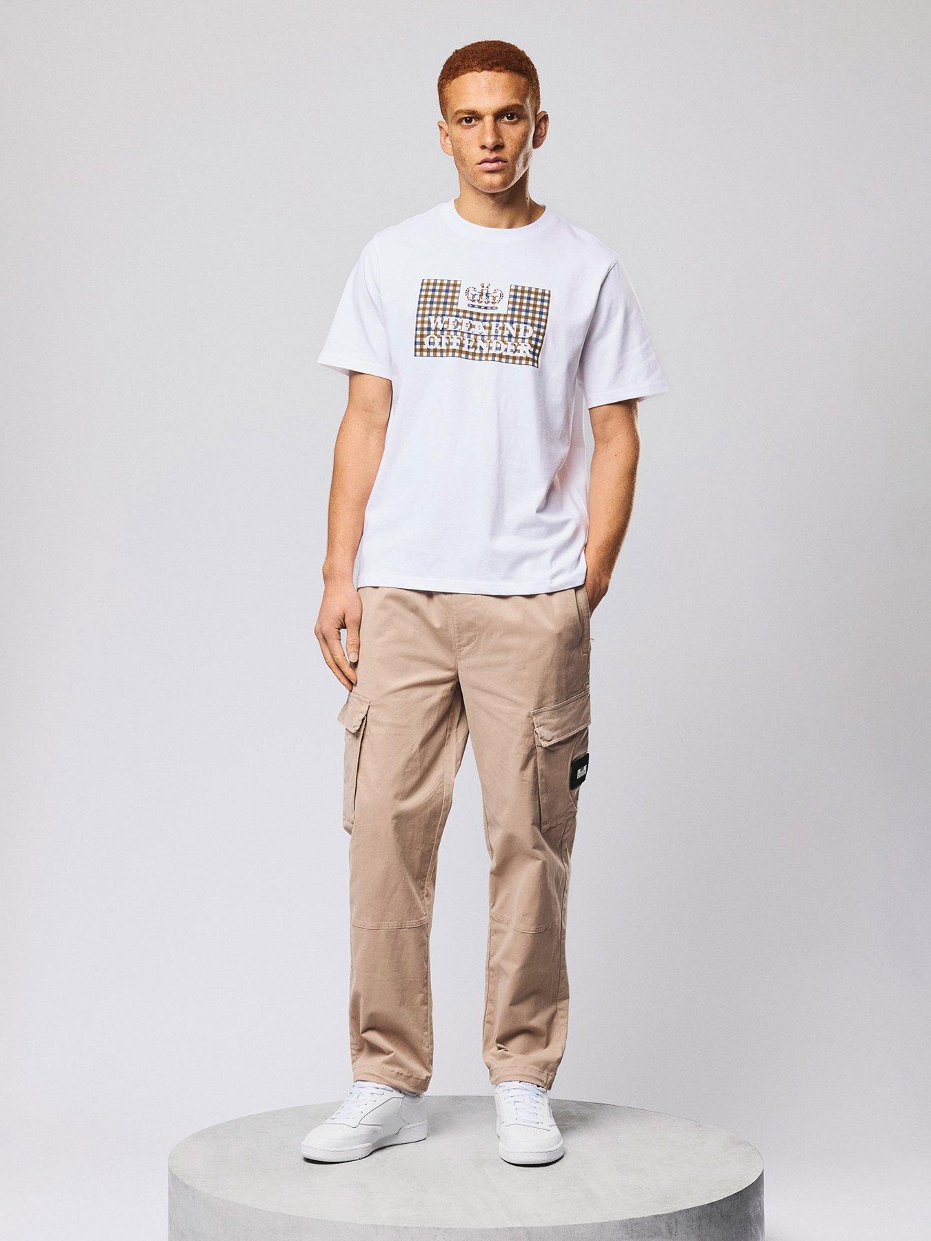 Image 2 of 5 of Weekend Offender Shevchenko Short Sleeve T-shirt - White