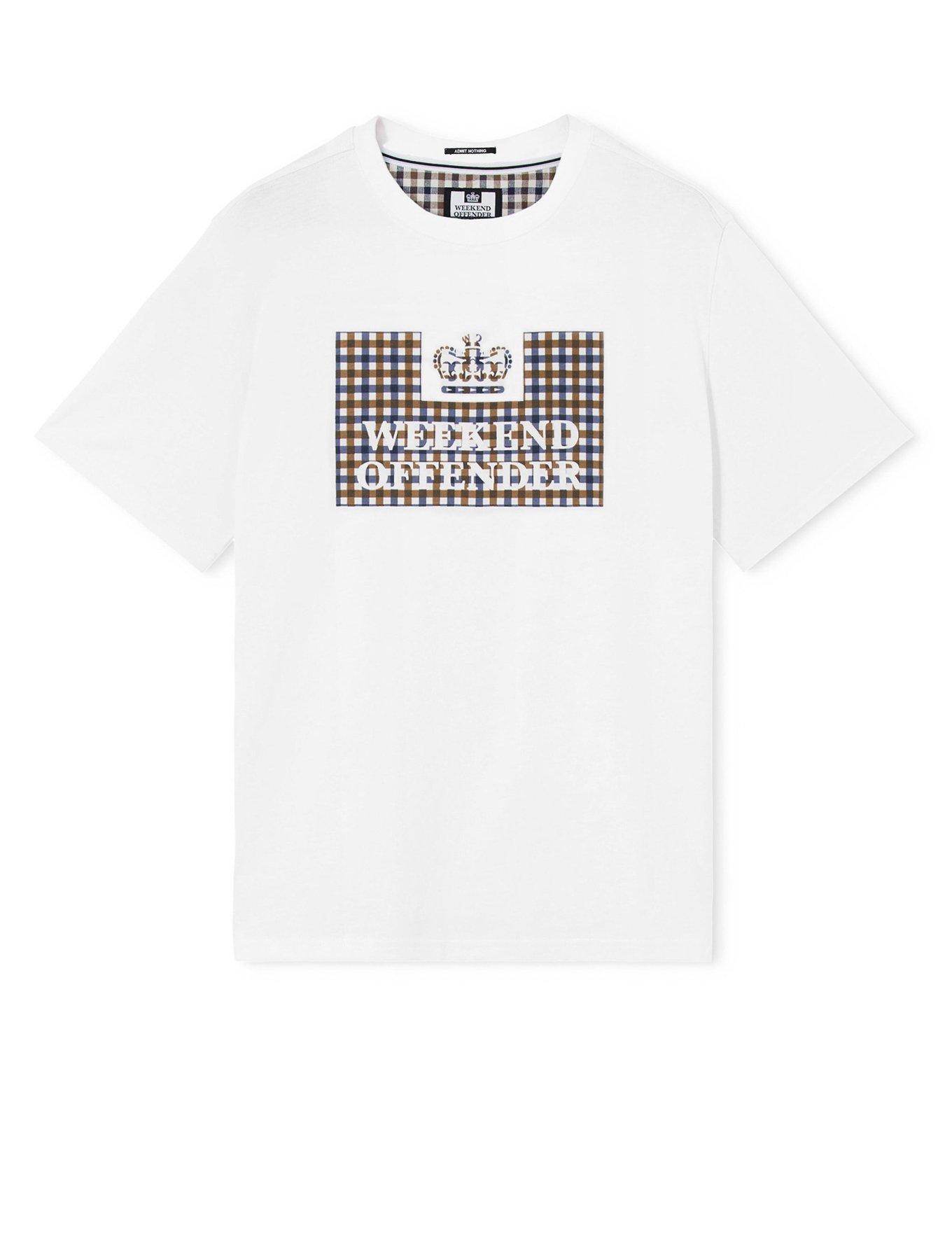 Image 4 of 5 of Weekend Offender Shevchenko Short Sleeve T-shirt - White