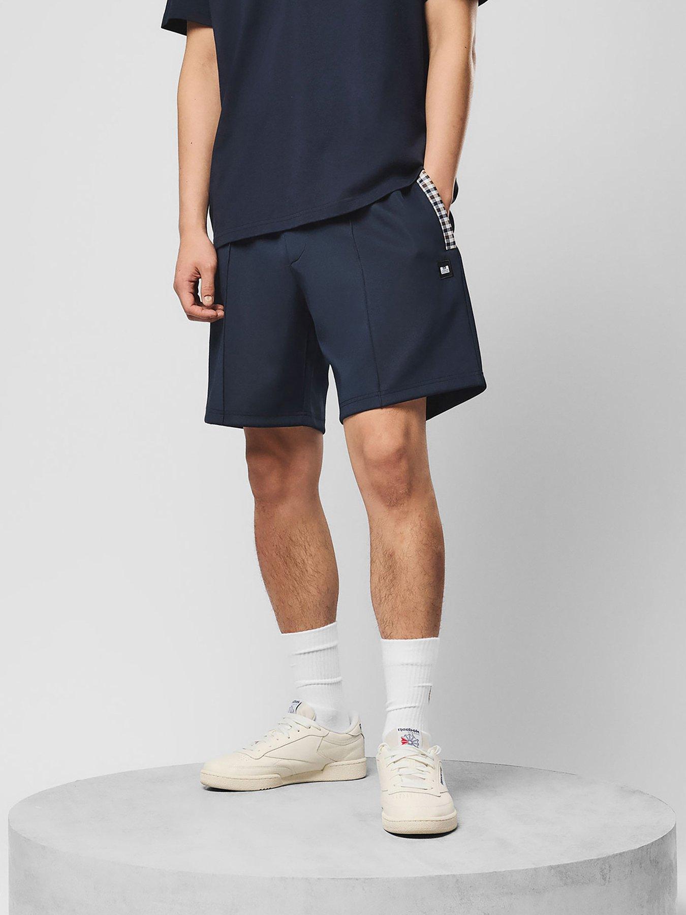 stillFront image of weekend-offender-weekend-offender-maya-jogger-shorts-navy