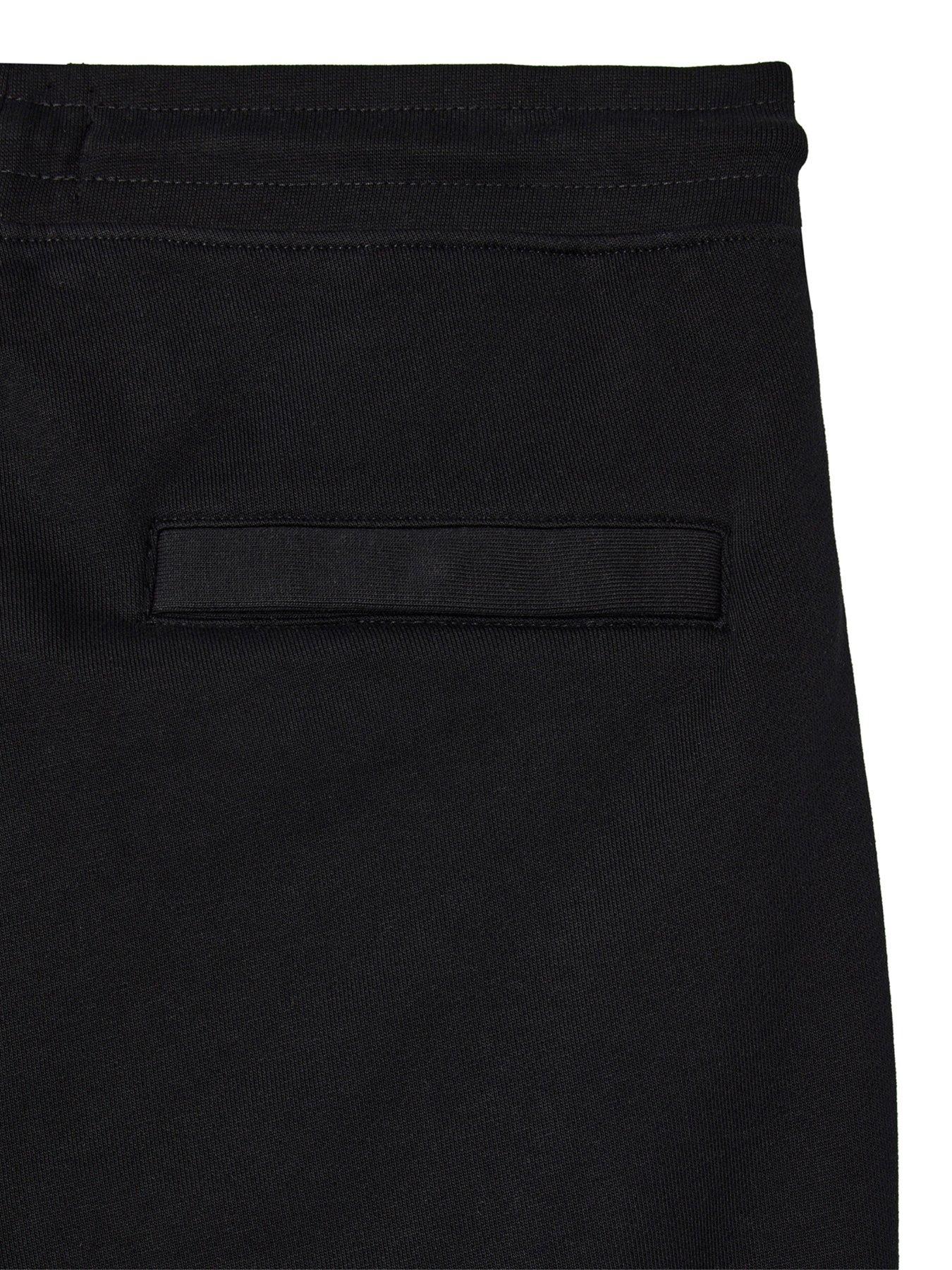  image of weekend-offender-hawkins-cargo-sweat-shorts-black